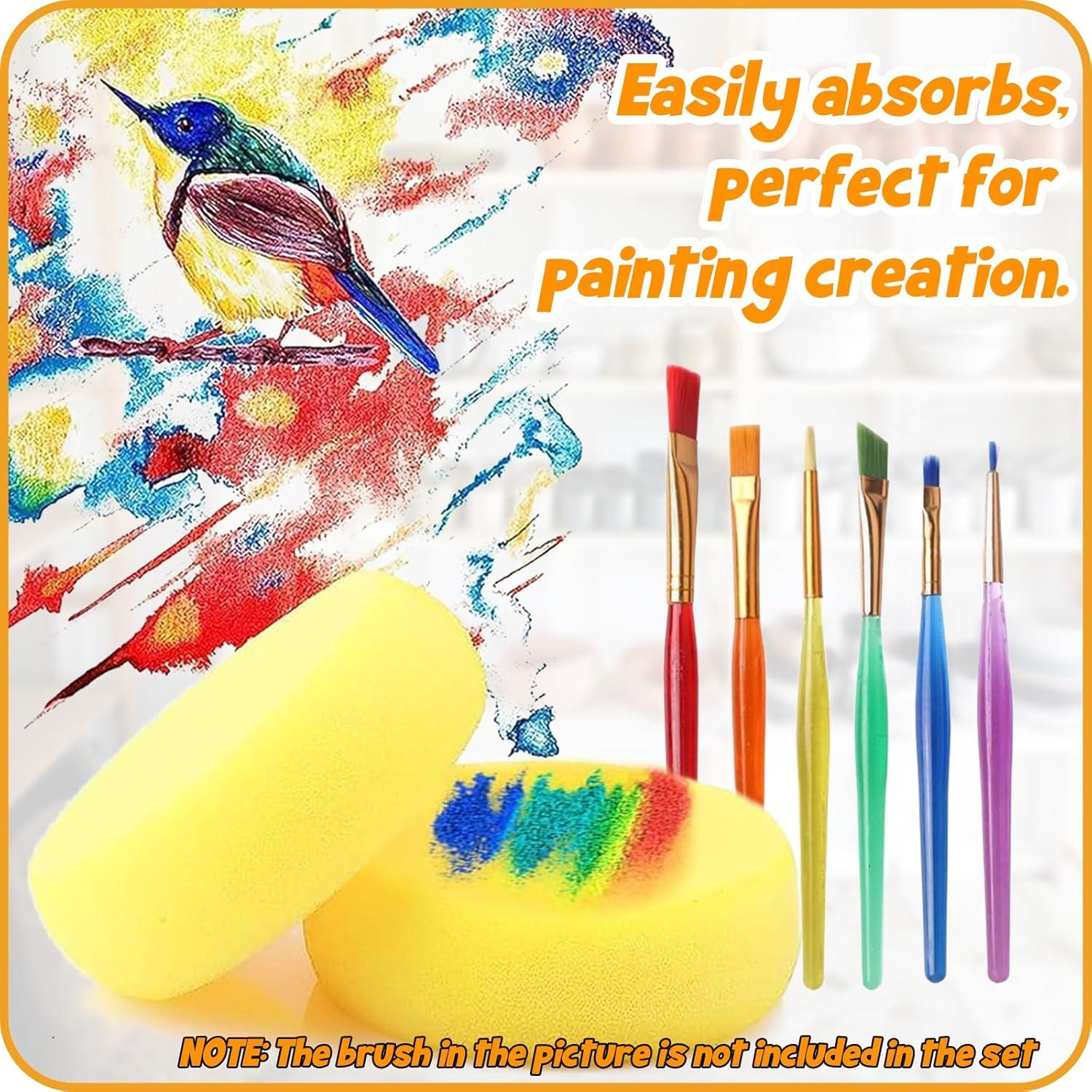 15 Esponjas de Cerámica Rokkuon para Pintura y Arcilla