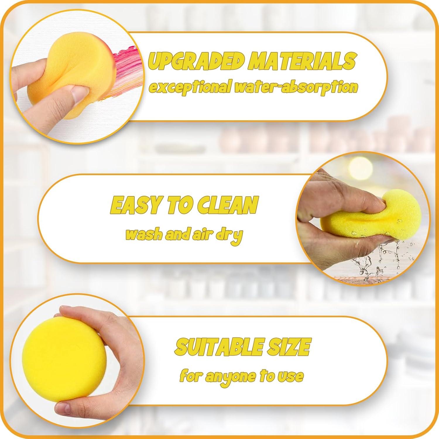 15 Esponjas de Cerámica Rokkuon para Pintura y Arcilla