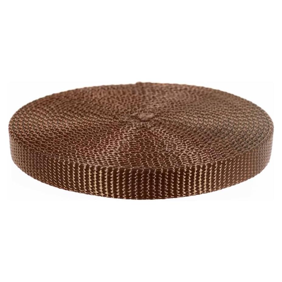 Cinta de Nylon 1/2" Paracord Planet 3.05m Marrón Alta Resistencia