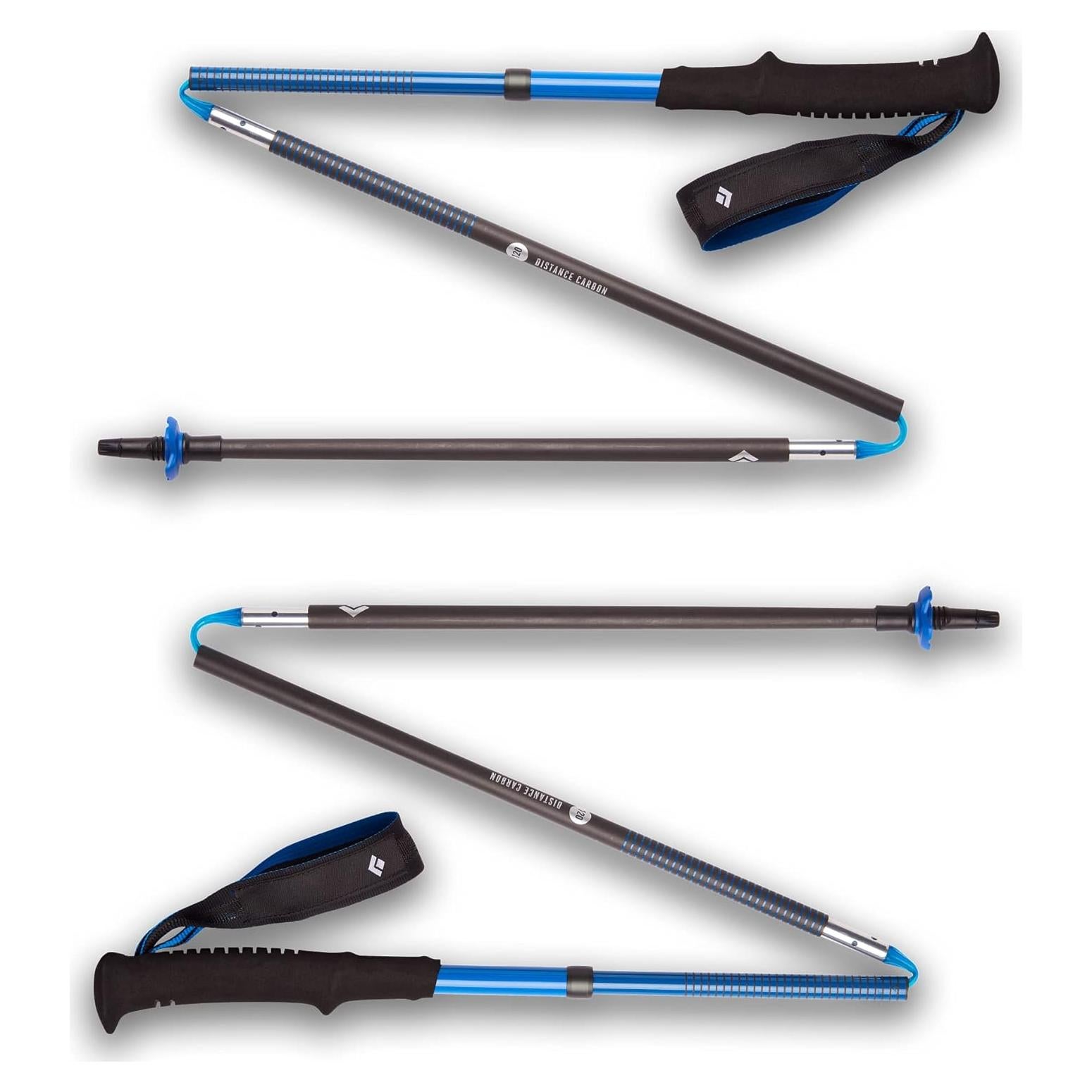 Bastones de Trekking Black Diamond Carbon Z 110 cm Ultra Azul
