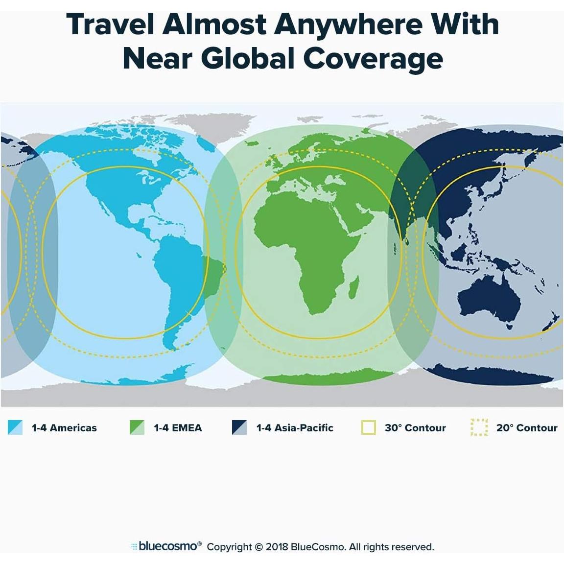 Teléfono Satelital BlueCosmo IsatPhone 2.1 - SIM Incluida