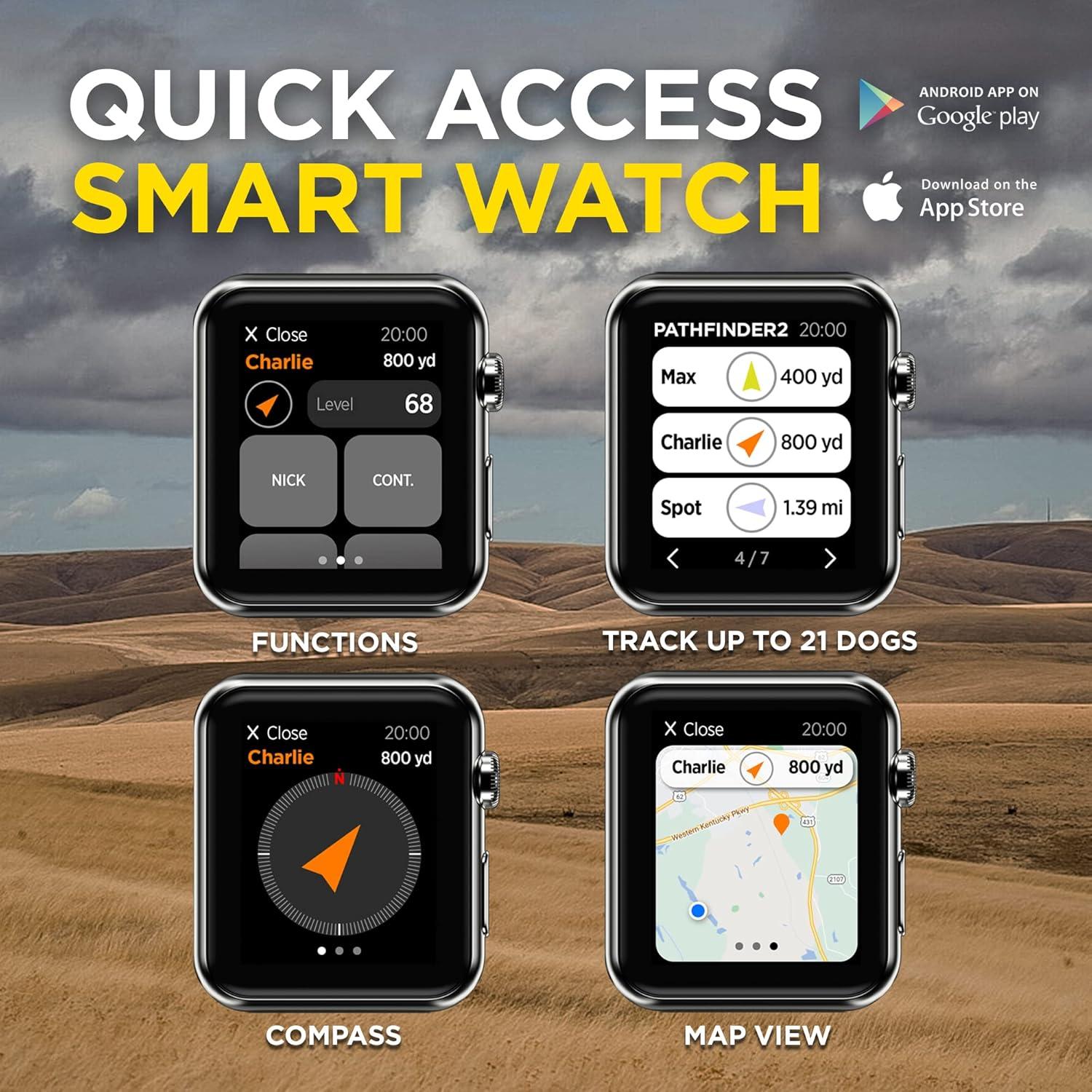 Dogtra Pathfinder 2 GPS Collar para Perros 14 km Luz LED