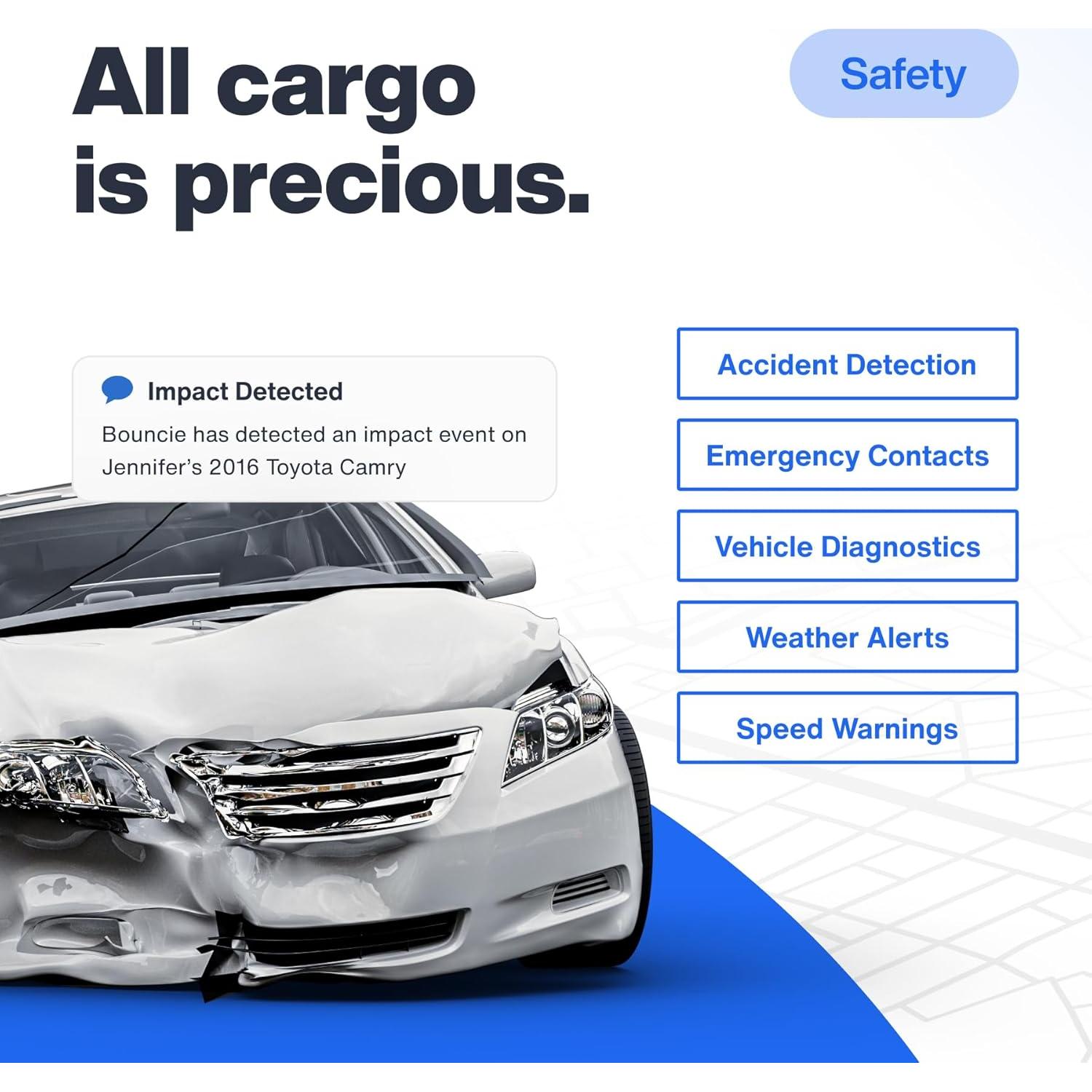Rastreador GPS Bouncie para Vehículos - Monitoreo y Alertas