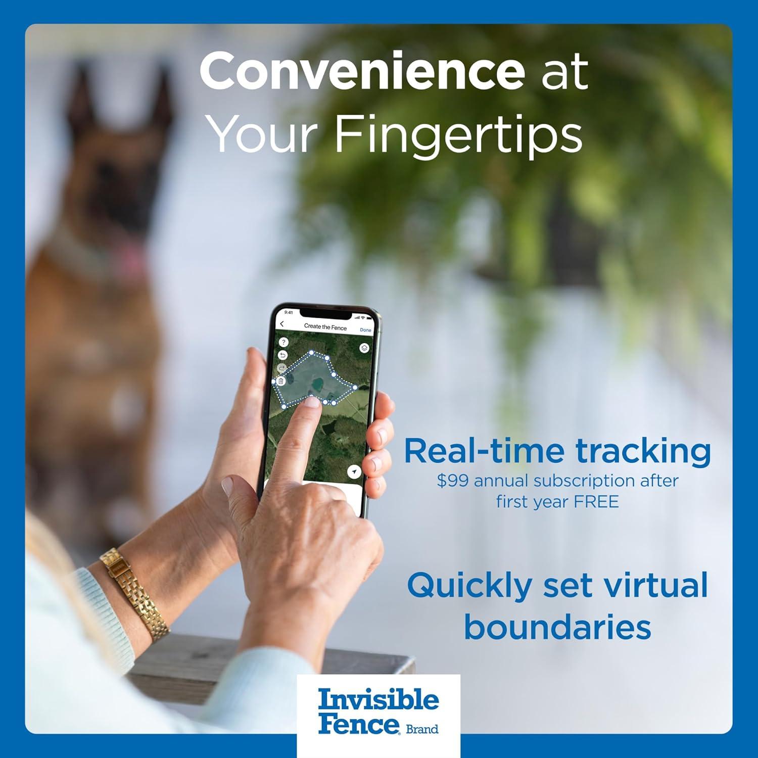 Collar GPS Invisible Fence para Perros Medianos y Grandes