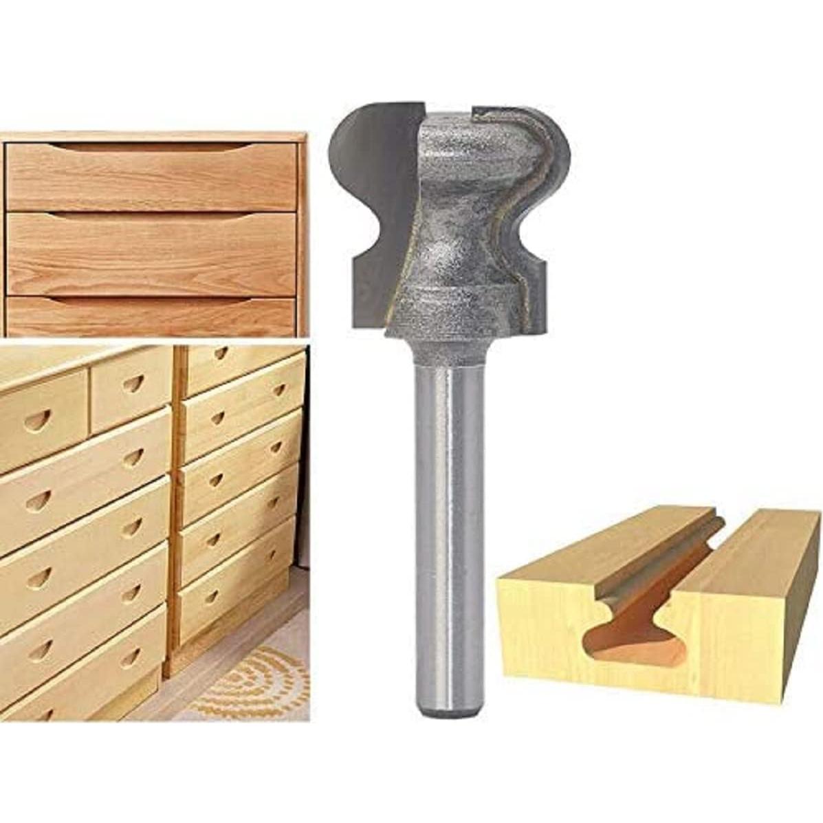 Cortador de Fresado Boxonly 1/2" Mango 25.4mm Diámetro 1"