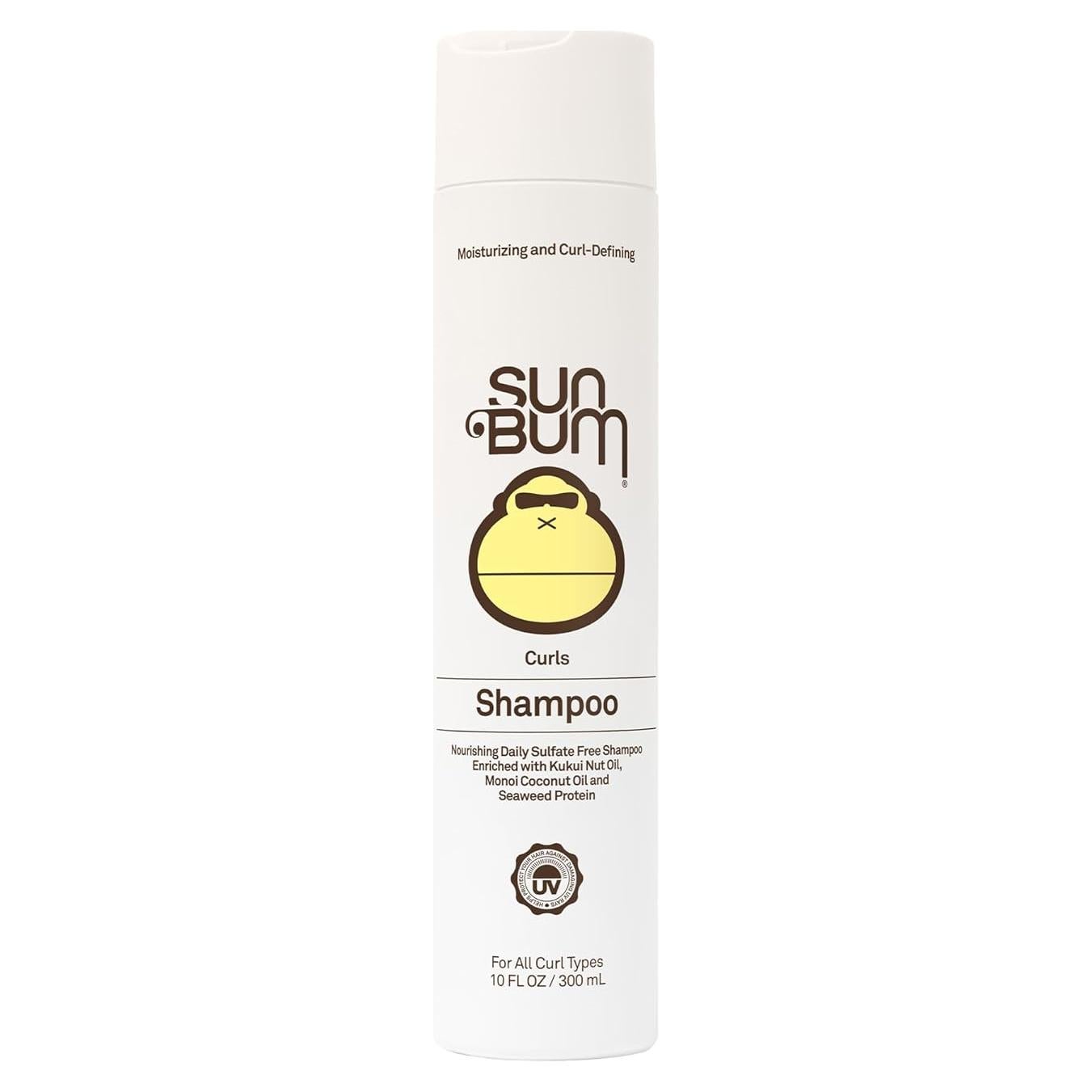 Champú Hidratante para Rizos Sun Bum - 296 ml - Sin Frizz