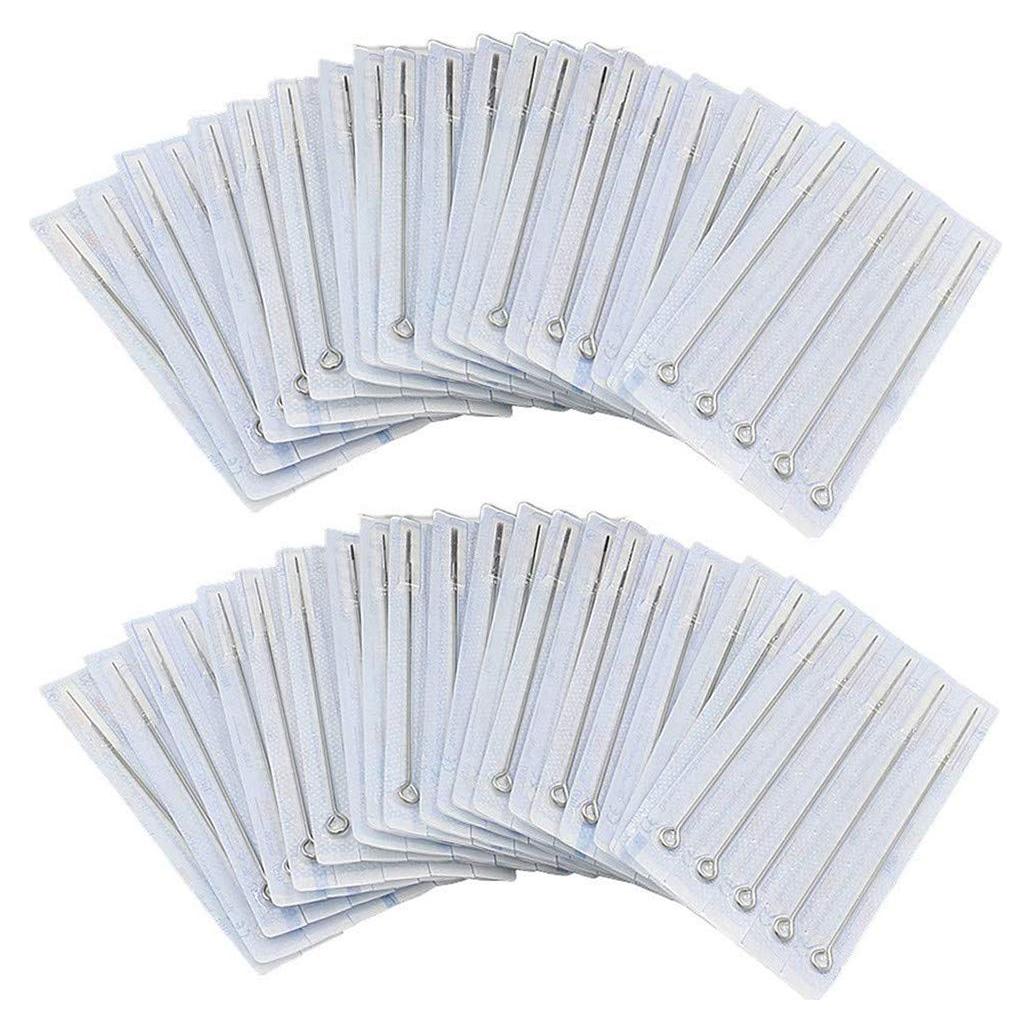Juego de Agujas de Tatuaje Autdor 50PCS Estériles 1RL