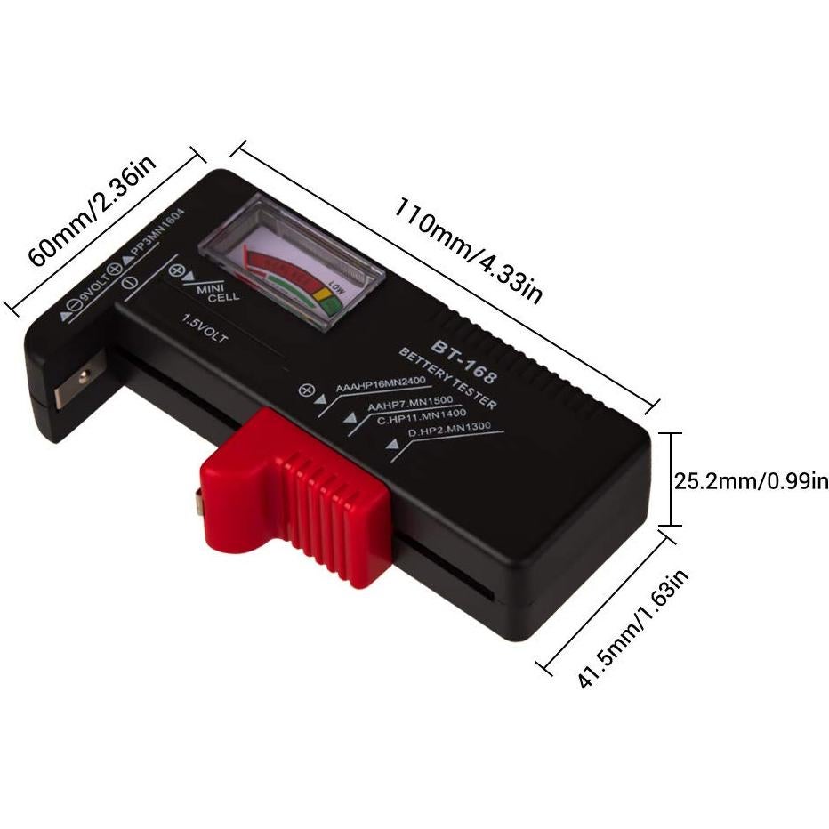 Probador de Baterías FANTIA BT-168 Universal Compacto