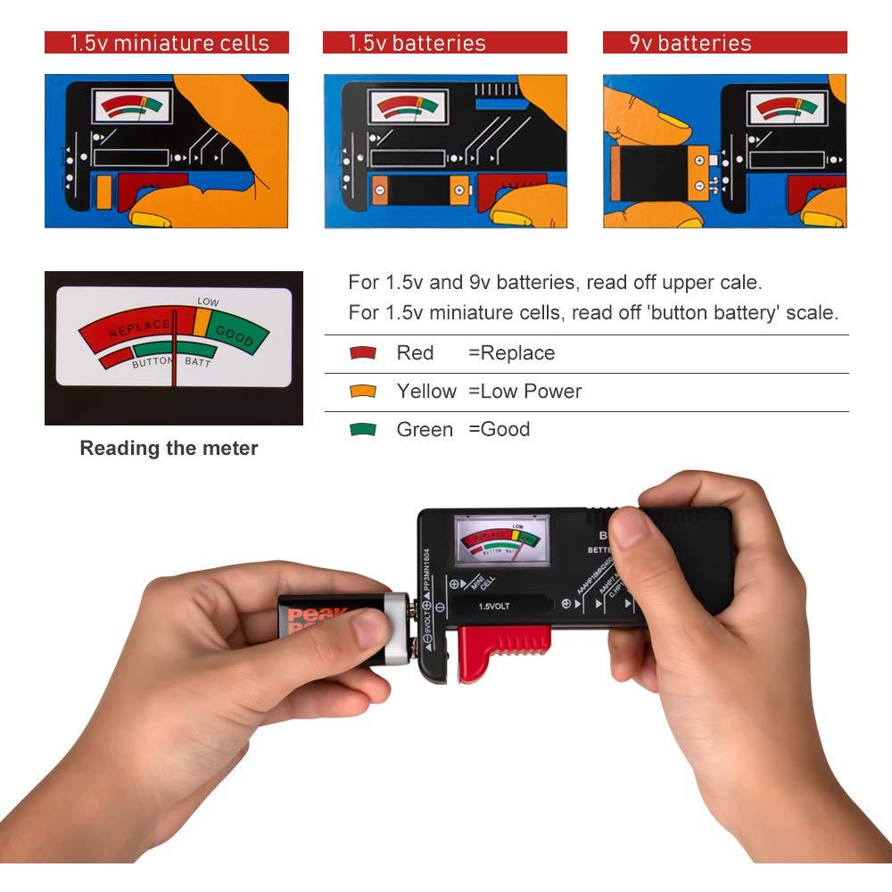 Probador de Baterías FANTIA BT-168 Universal Compacto