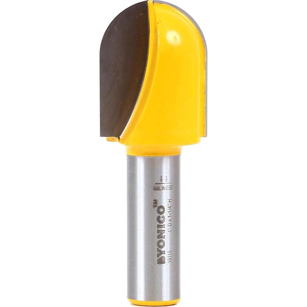 Fresa de Caja Central Yonico 19115 1" Diámetro Mango 1/2"