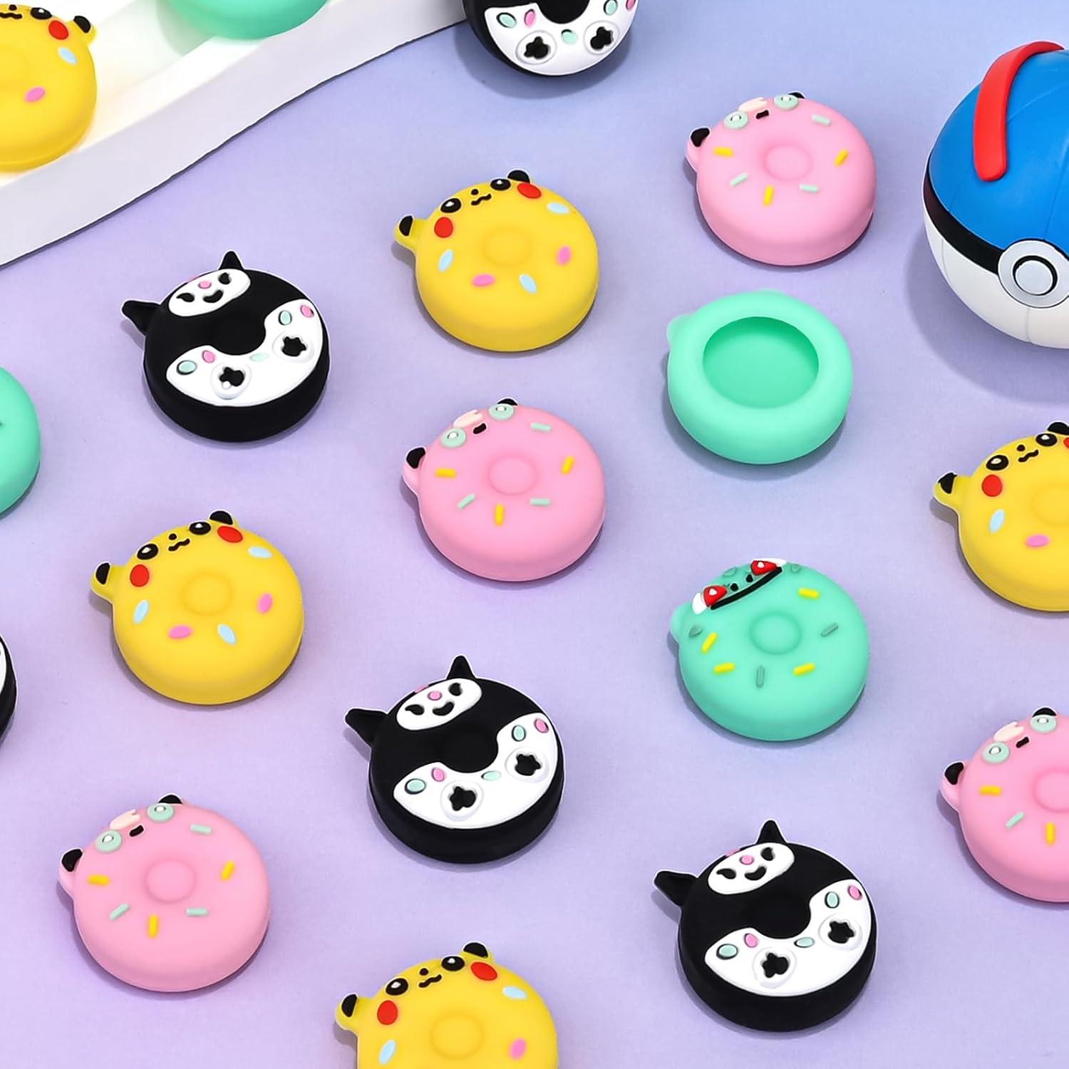 Tapas de agarre DLseego para Switch/Switch Lite/OLED - 4PCS