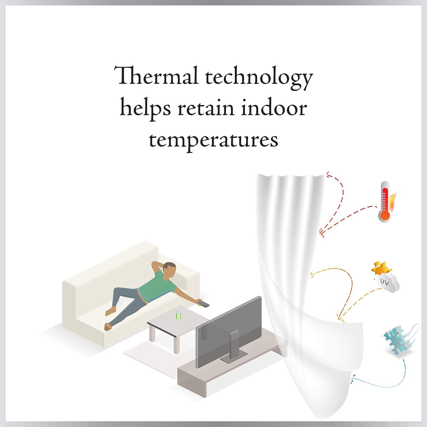 Cortina Sheer SmartSheer Marfil 84x59 cm Bolsillo para Varilla