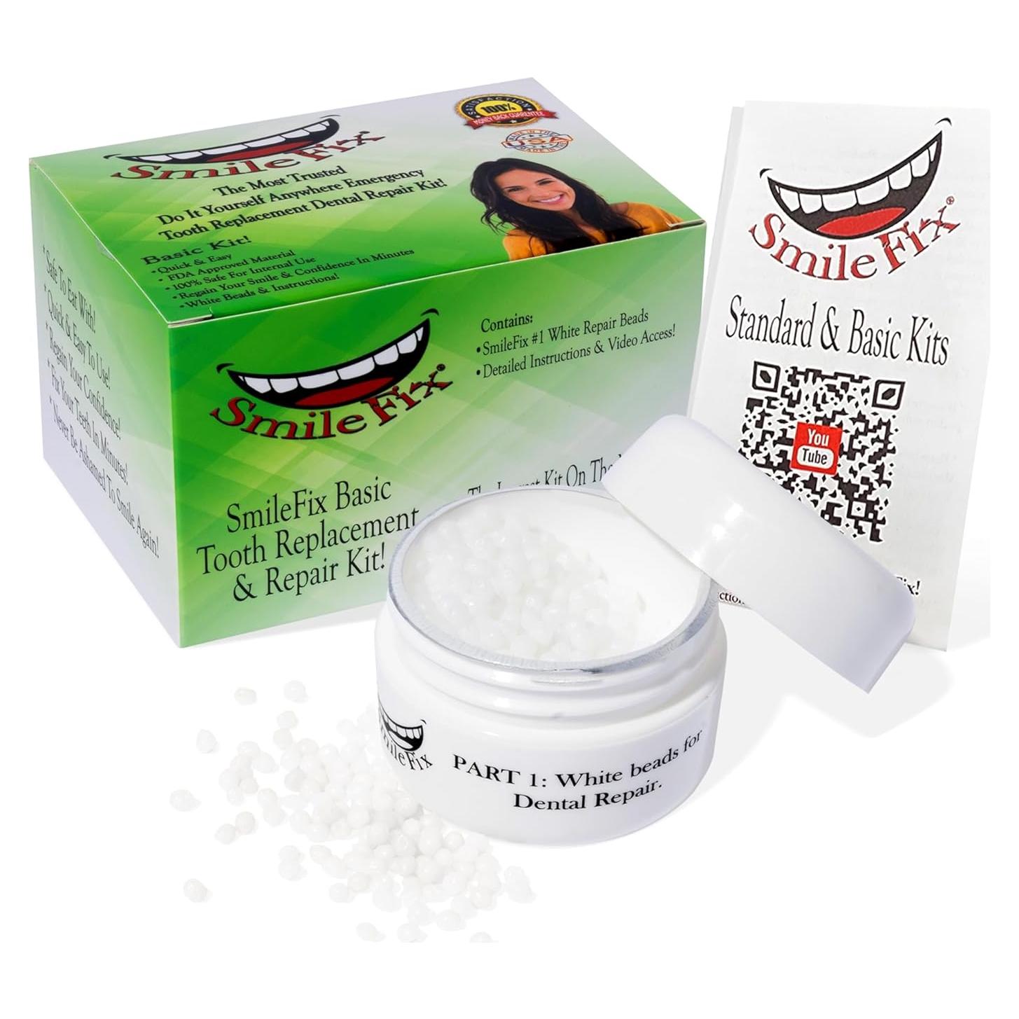 SmileFix Reparación Dental Básica - Dientes Faltantes y Rotos