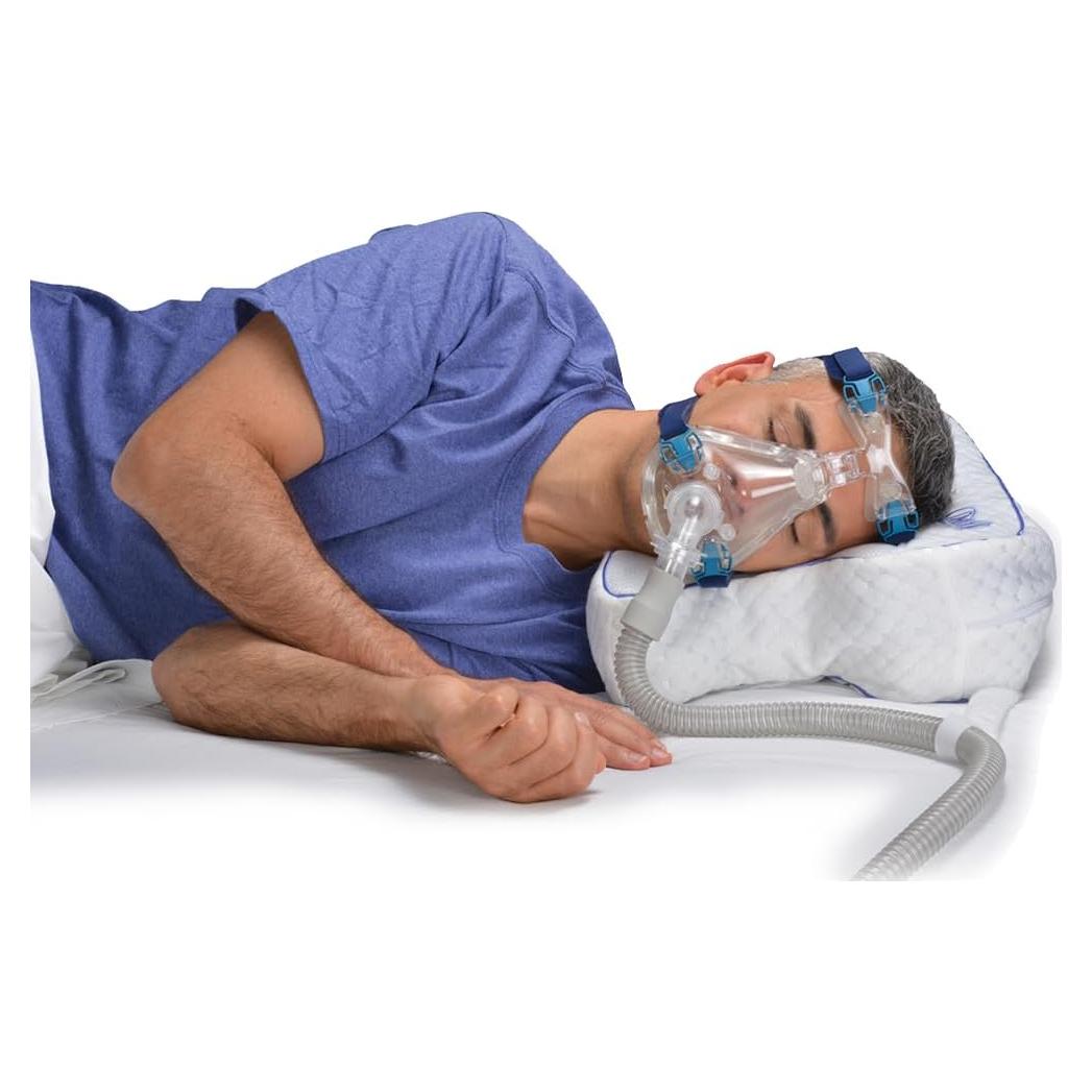 Almohada CPAPMax 2-en-1 Contour - Soporte Ajustable y Fresco