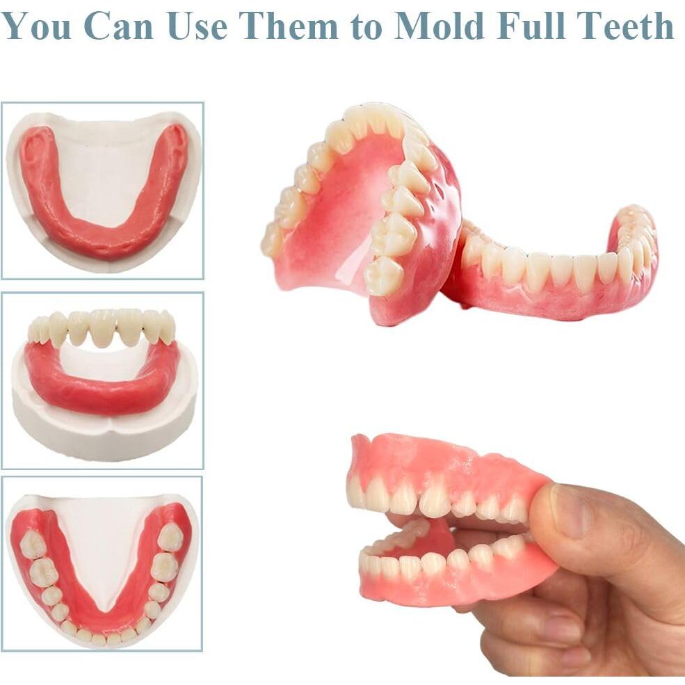 Kit de Dentadura DIY Longlive - Dientes Falsos Personalizables