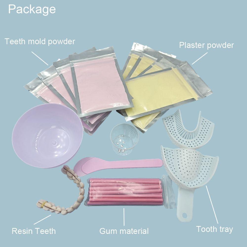 Kit de Dentadura DIY Longlive - Dientes Falsos Personalizables