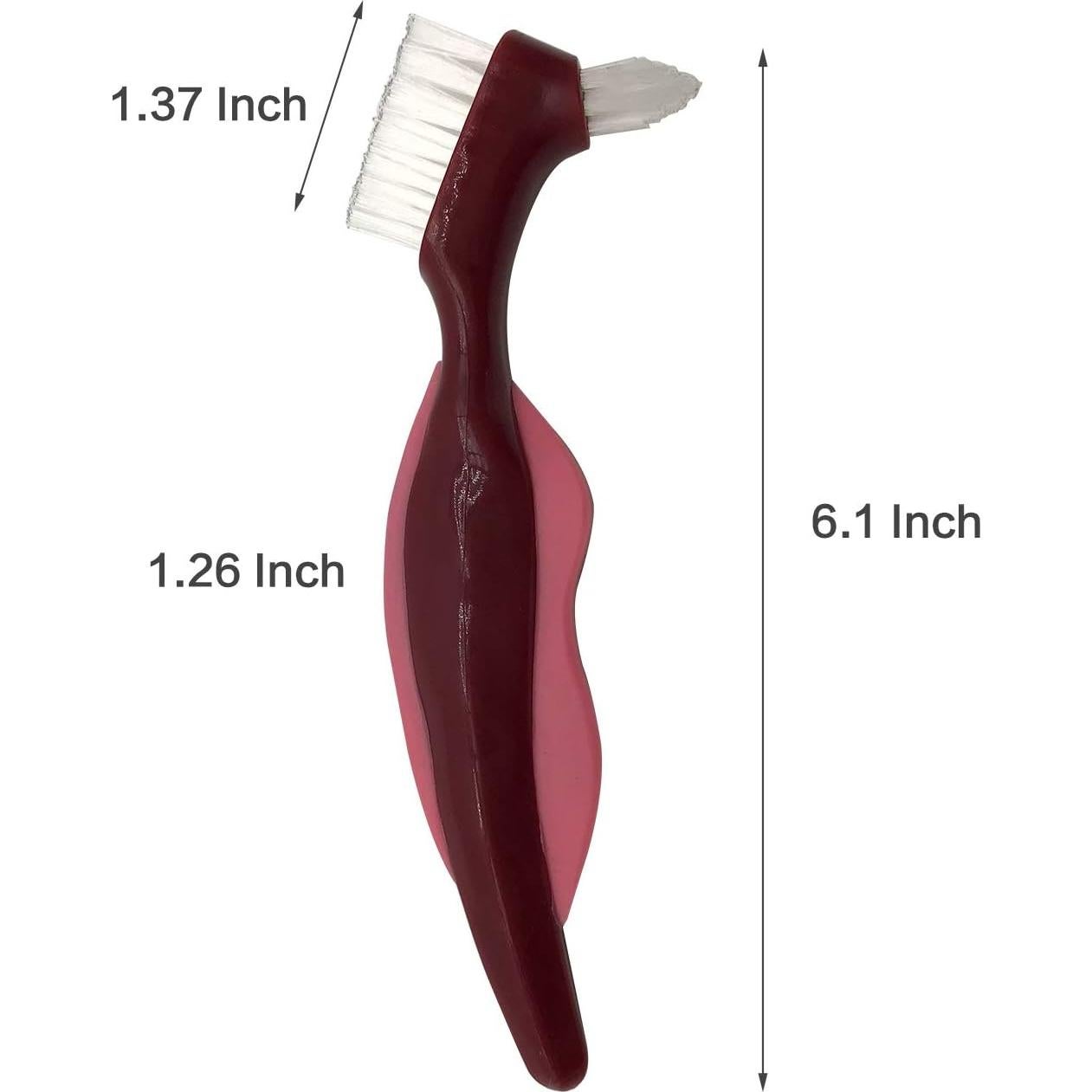 Cepillo de Dientes para Dentaduras Sammiy Doble Cara 2 Piezas