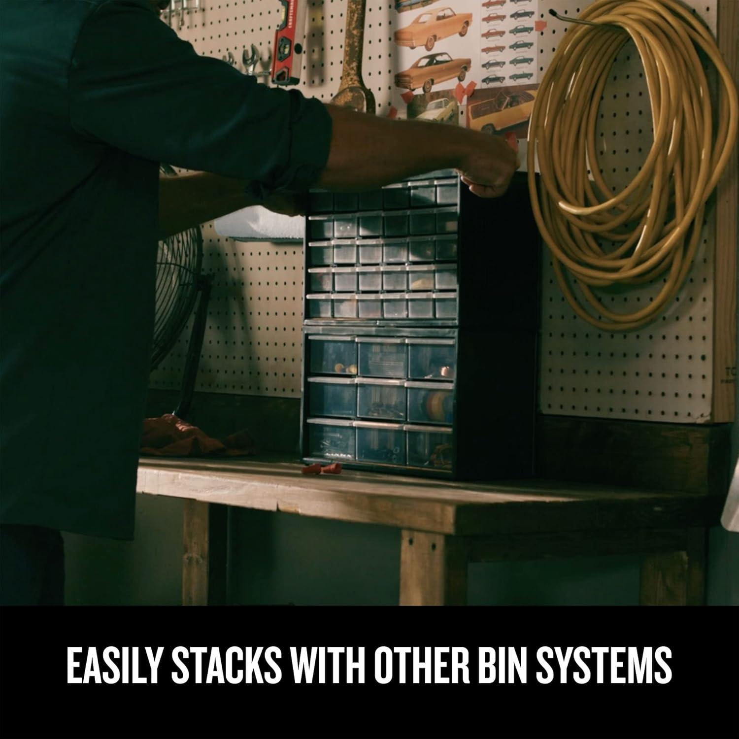 Organizador de Almacenamiento CRAFTSMAN 9 Cajones Transparente