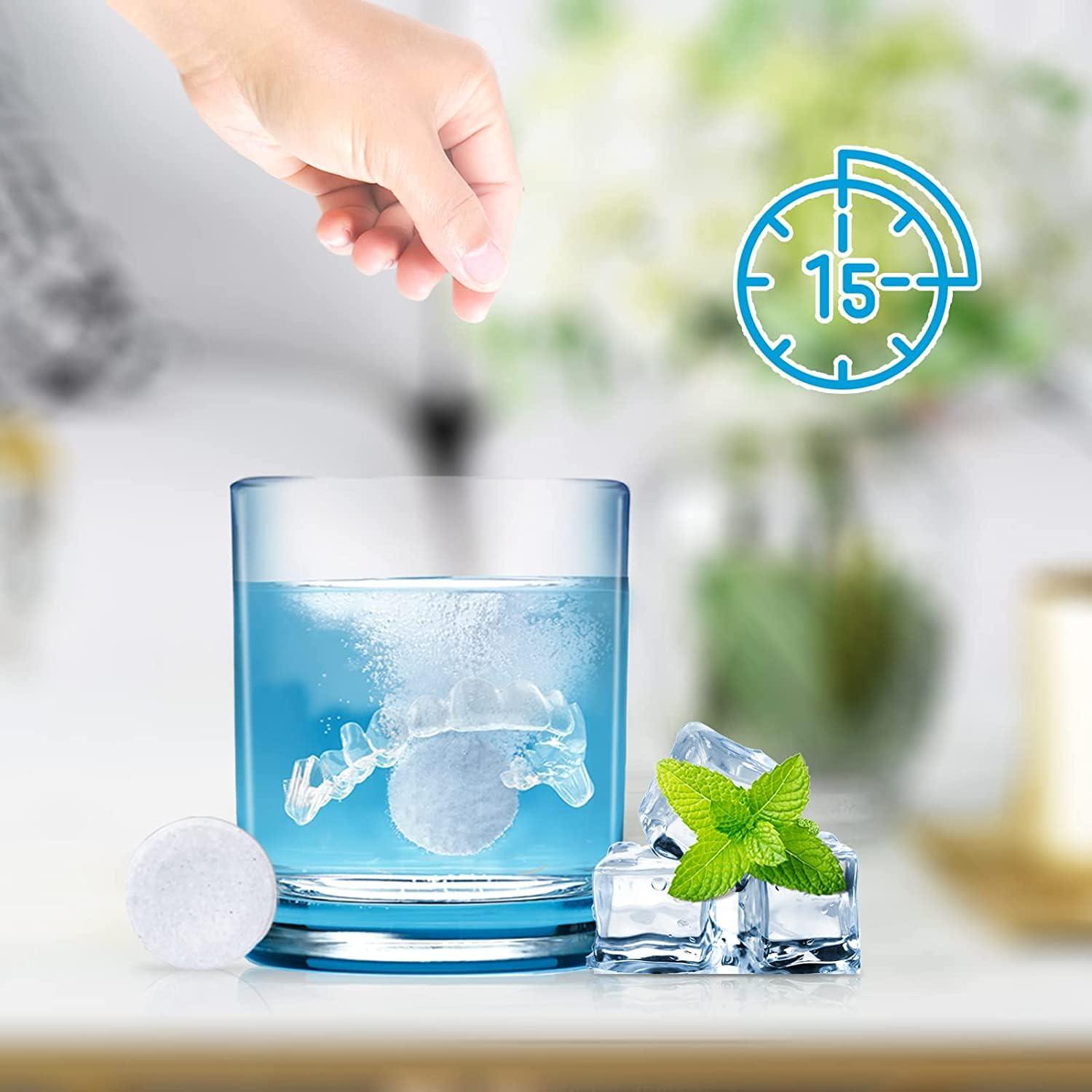 Tabletas Limpiadoras Bengbupanda 120 Pcs para Retenedores