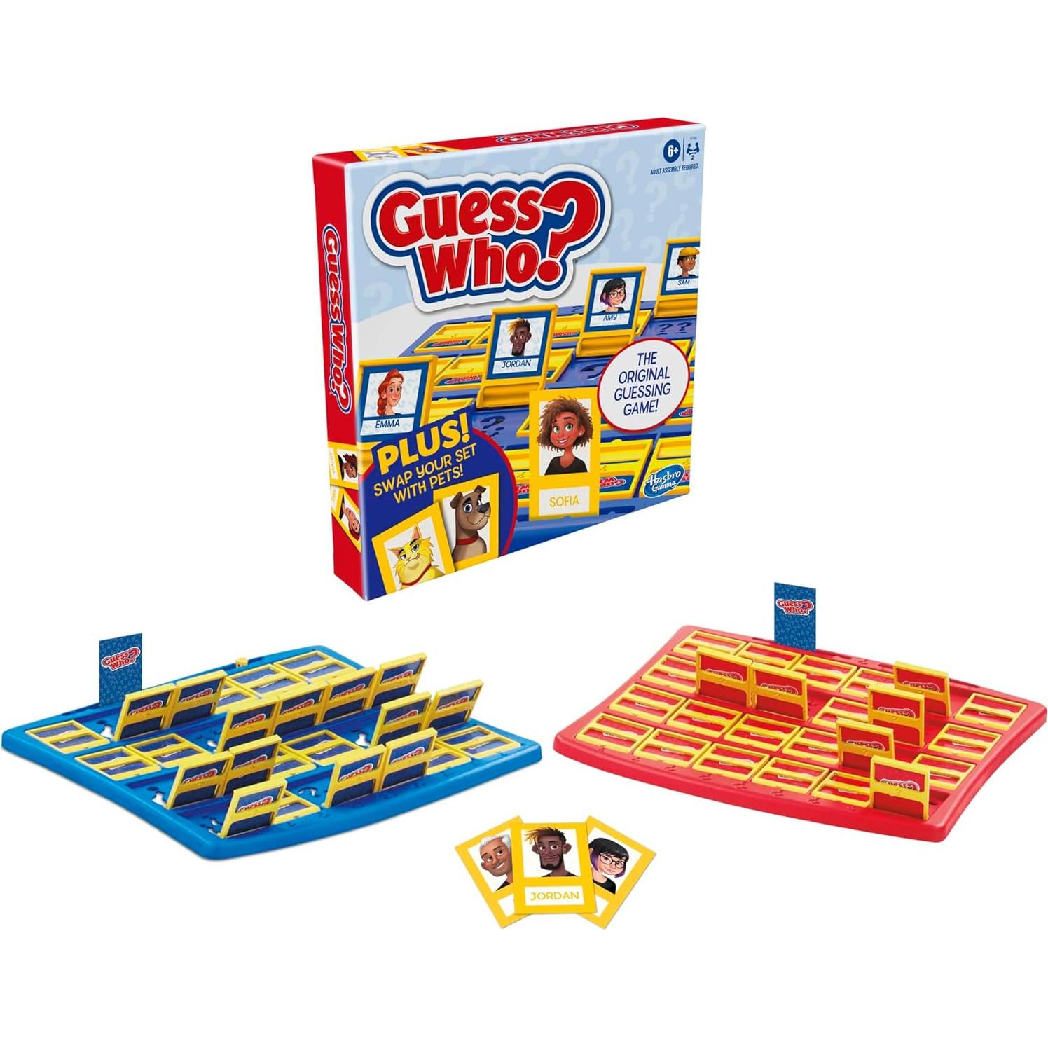 Juego de Mesa Adivina Quién? Hasbro para Niños 6+