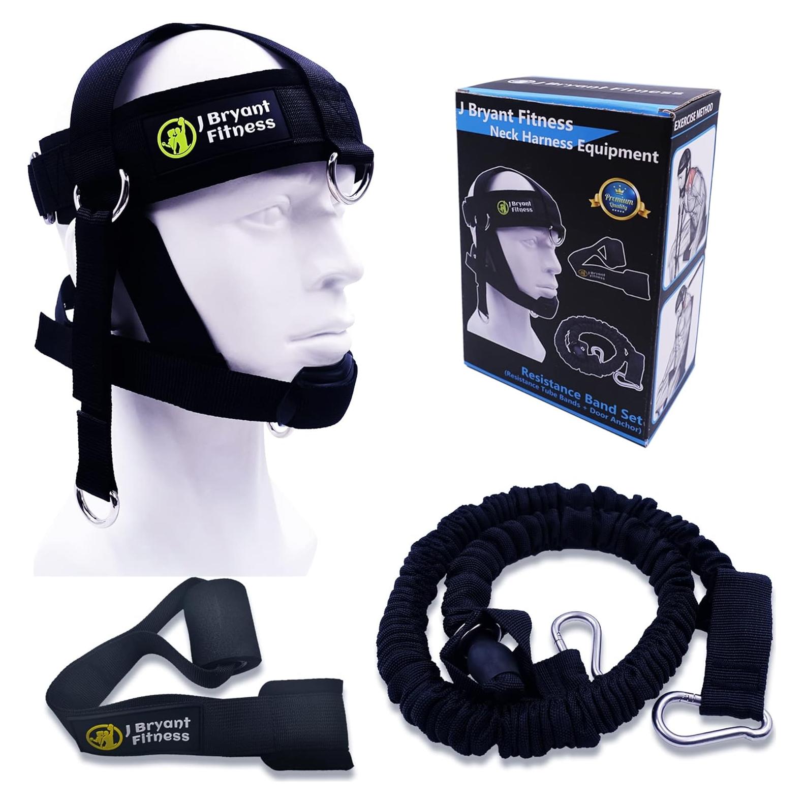 Arnés de Cuello Ajustable J Bryant para Levantamiento de Pesas