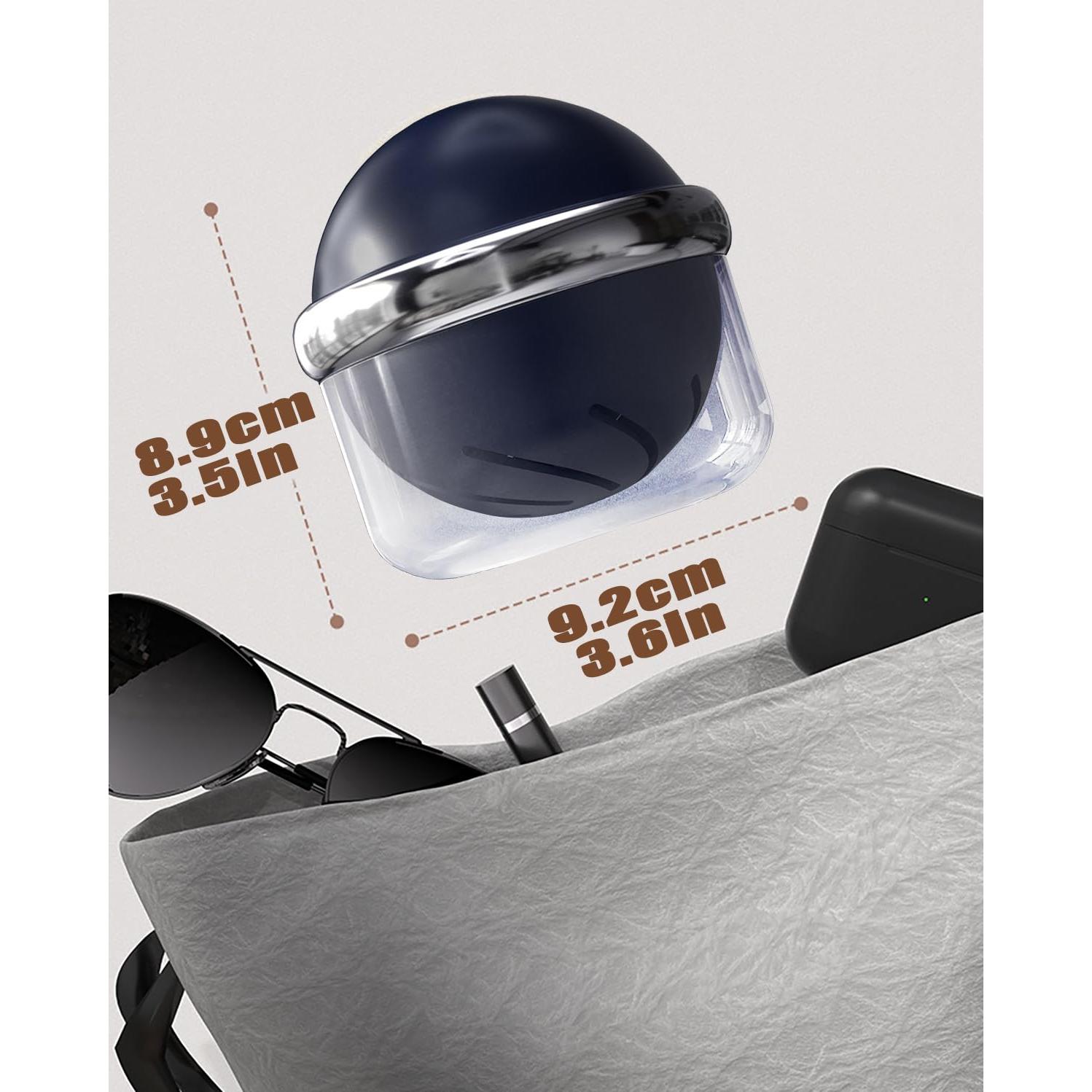 Estuche AARAINBOW para Limpieza de Dentaduras Azul 9.14 cm