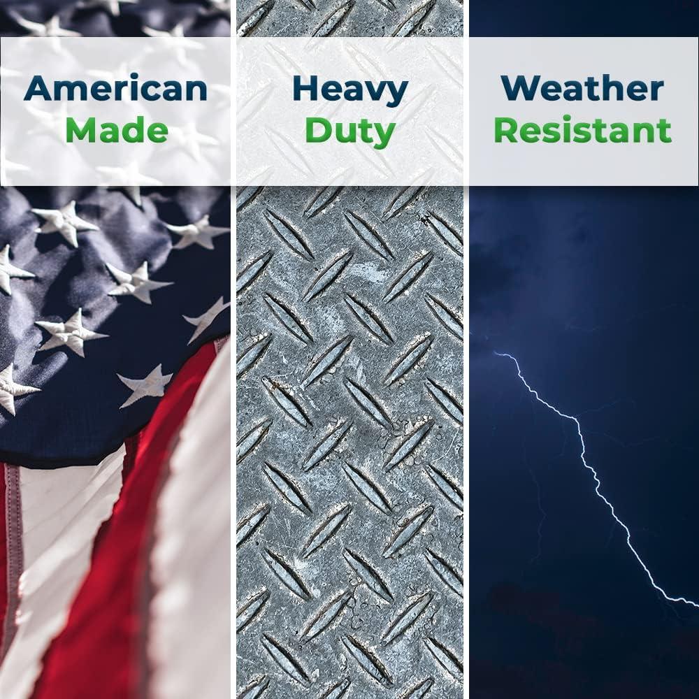 Cuerda elástica Paracord Planet 10 pies Nylon Negro