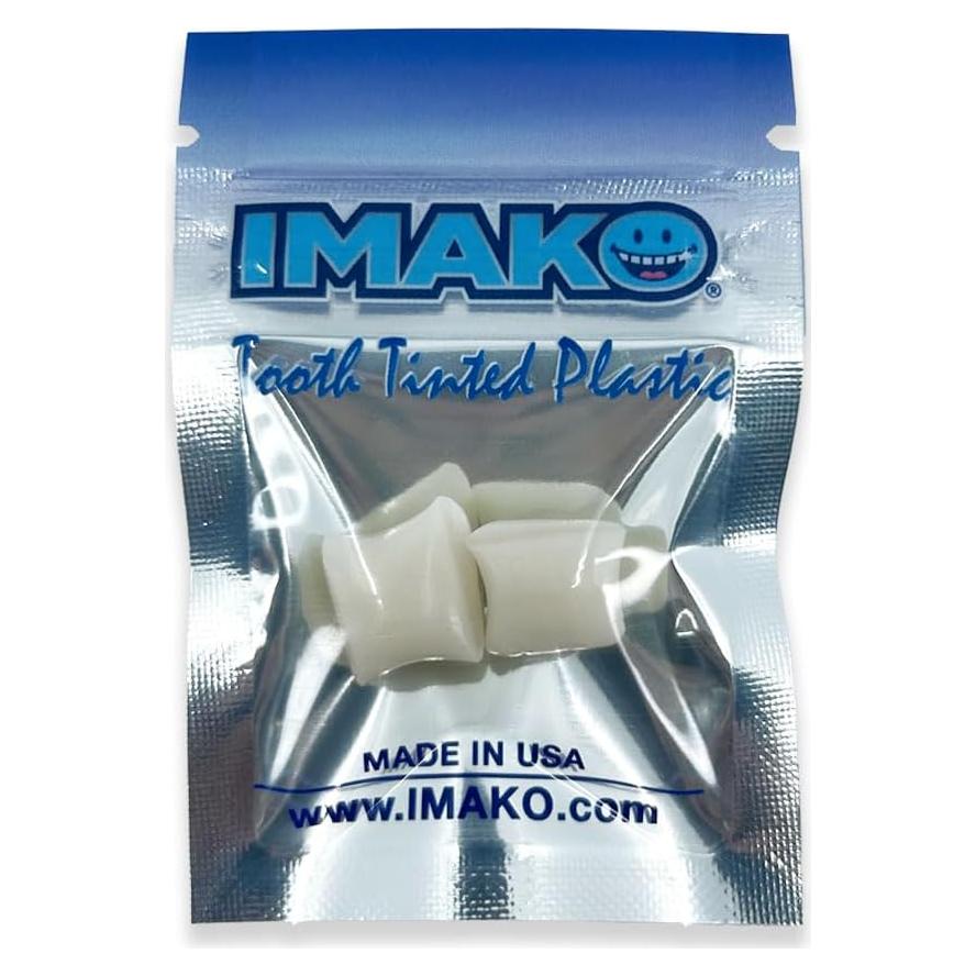 Imako Diente Temporal Plástico Color Natural - Ajuste Rápido