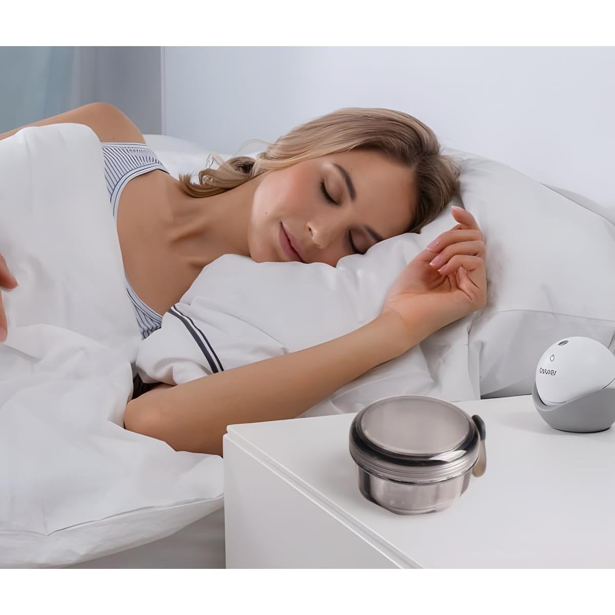 Estuche para Dentaduras Mckkor a Prueba de Fugas - Negro