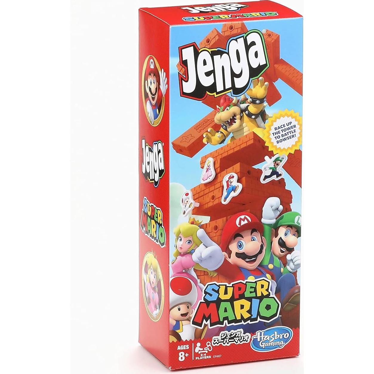 Jenga Super Mario Hasbro | Juego de Apilamiento 8+