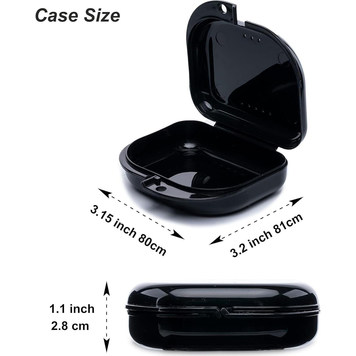 Estuche para Retenedores BOOMIBOO 4 Pcs Ventilación Colores