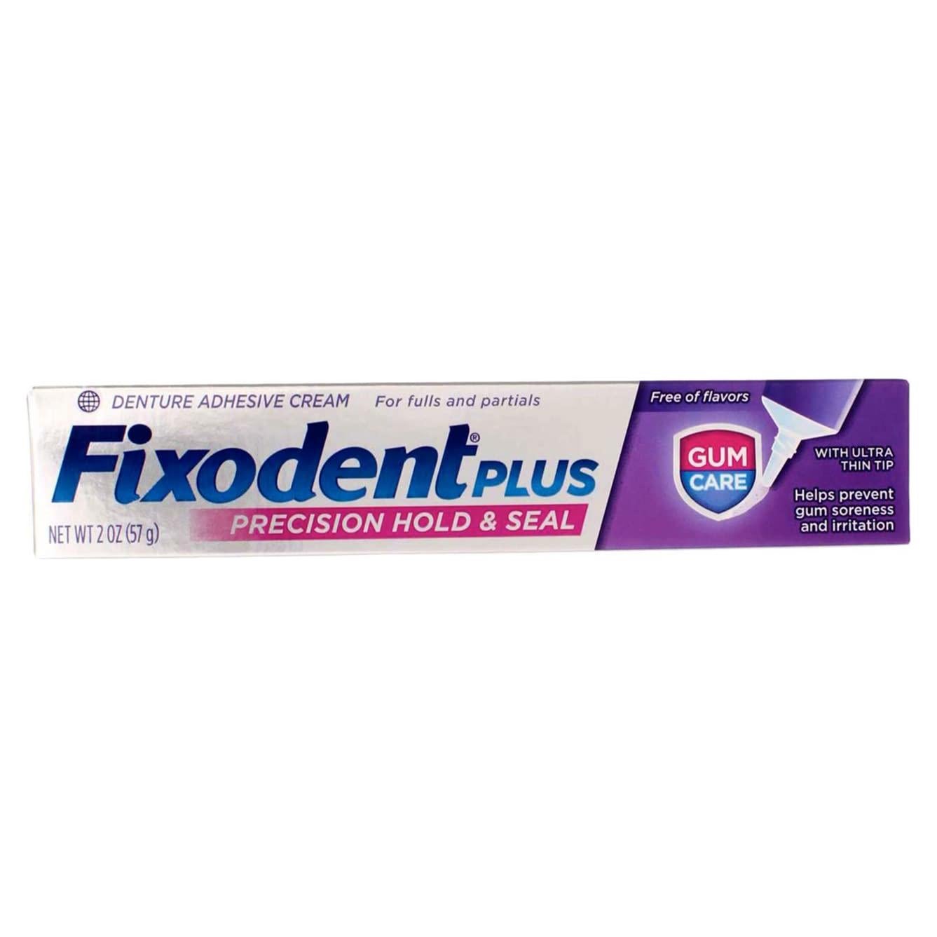 Crema Adhesiva para Dentaduras Fixodent Plus 56,7 g