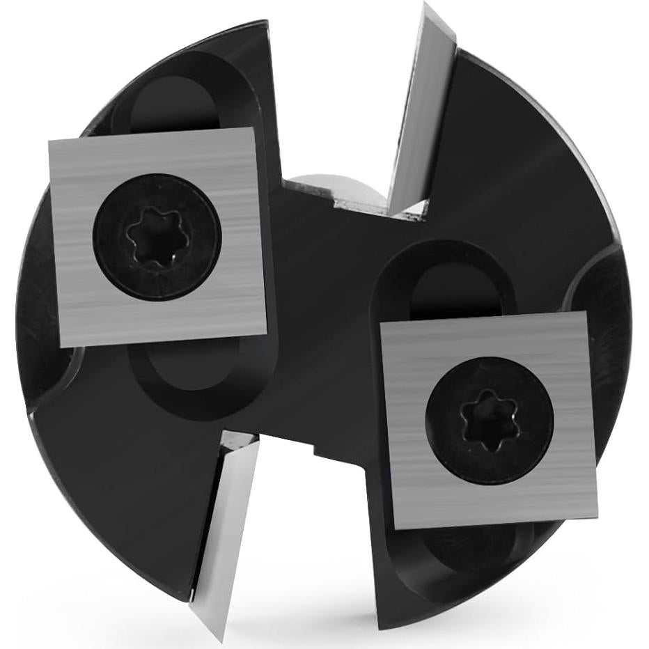 Fresa de Superficie CNC Hozly 1/2" Shank 38.1 mm Carburo