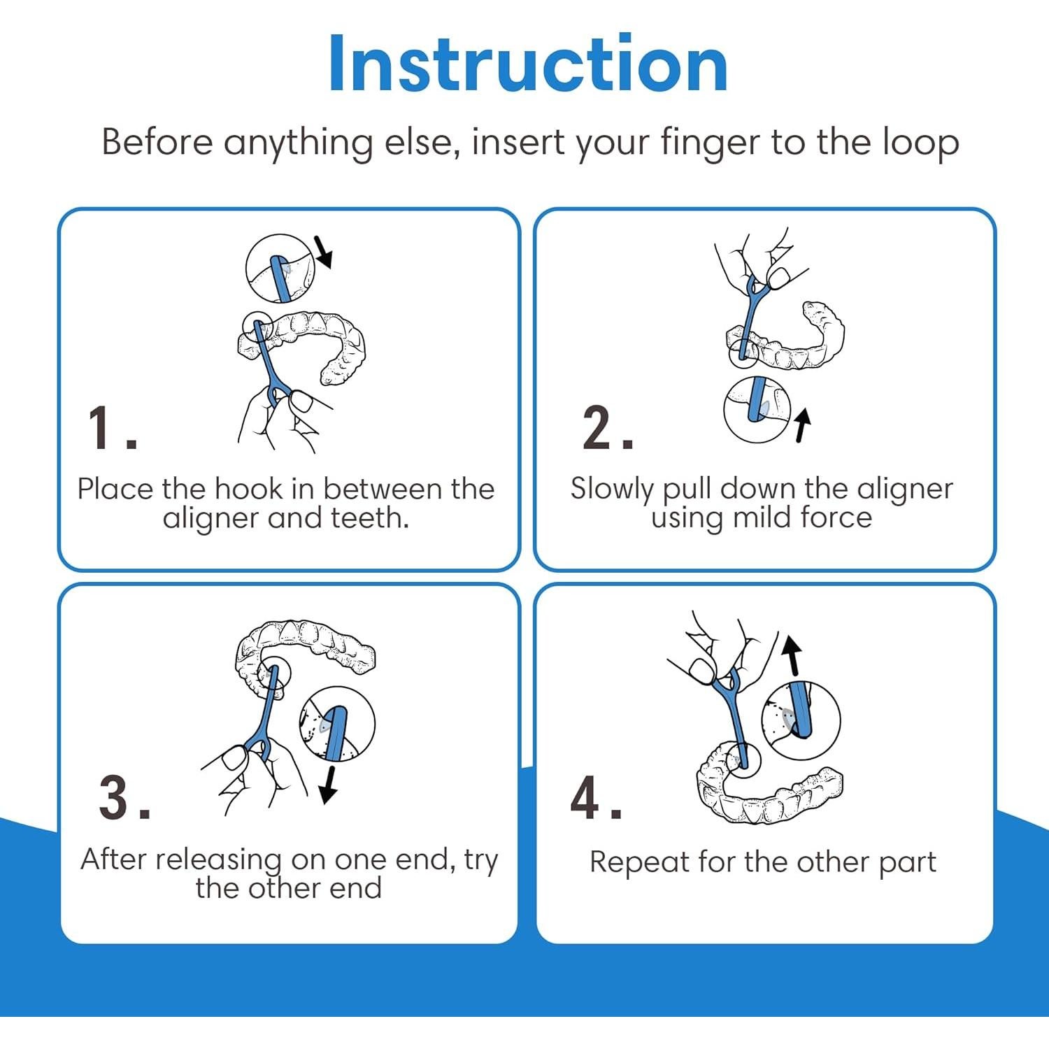 Herramienta Remoción Alineadores OrthoKey | Paquete de 2