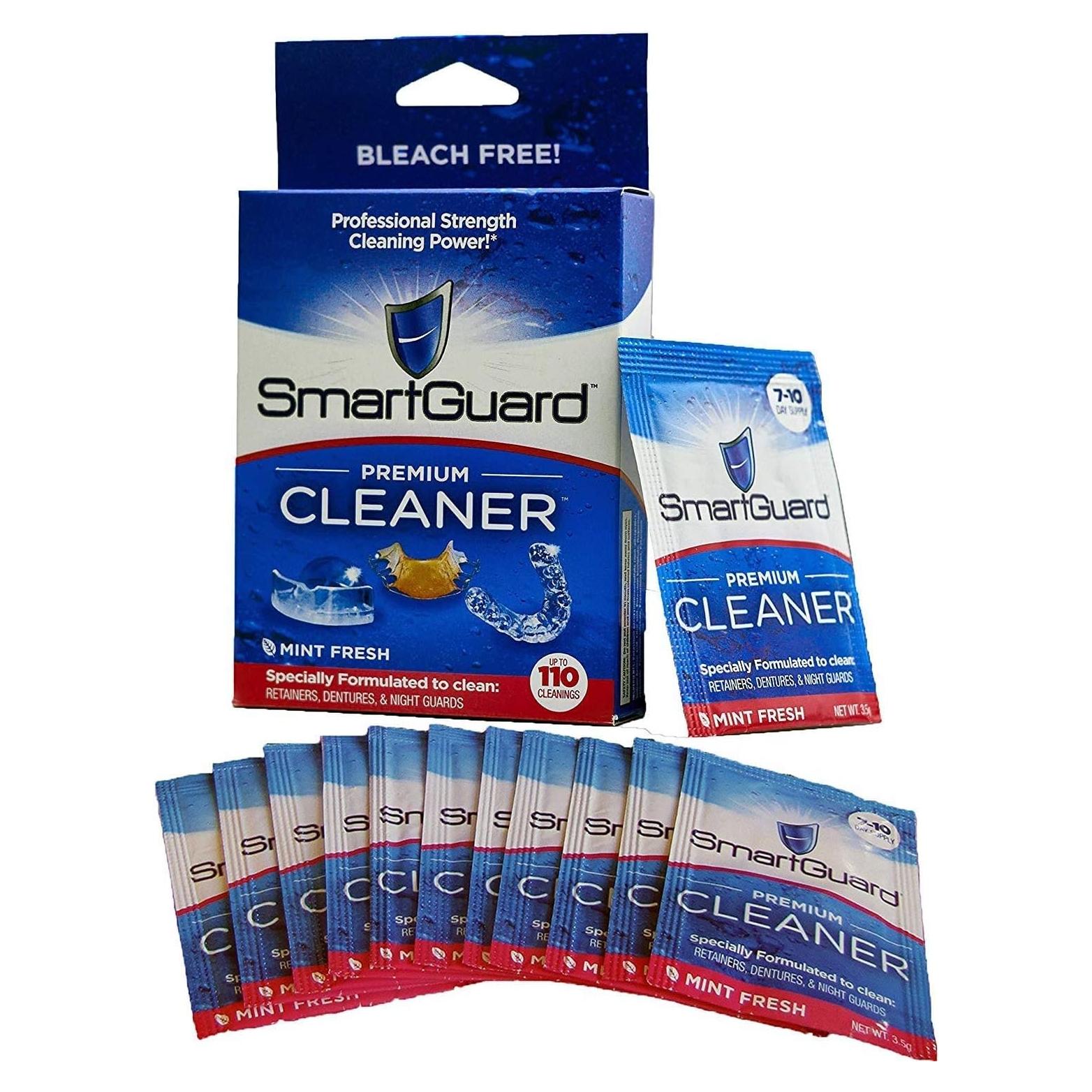 Cristales Limpiadores Premium SmartGuard 110 Limpiezas Dentaduras