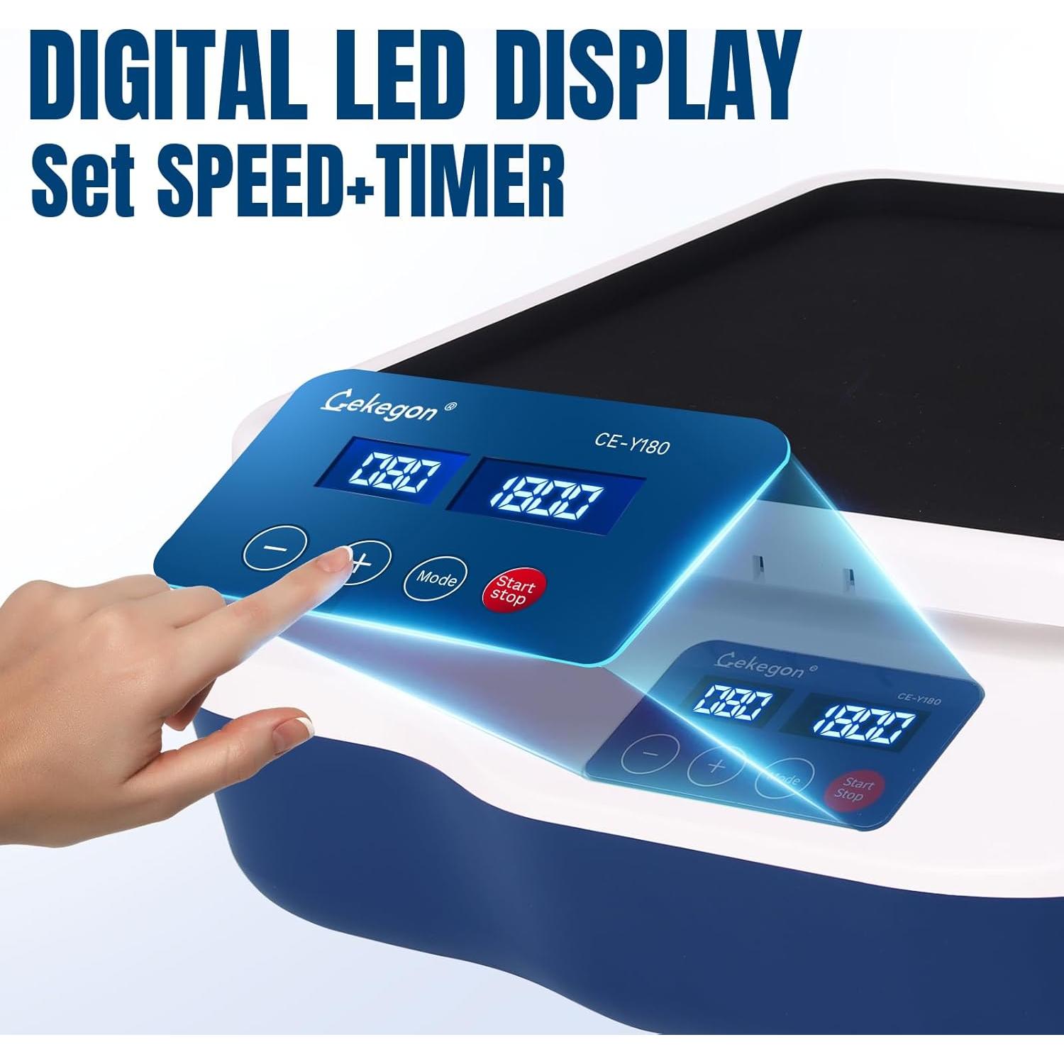 Agitador Orbital Cekegon CE-Y180 20mm 40-200RPM Digital