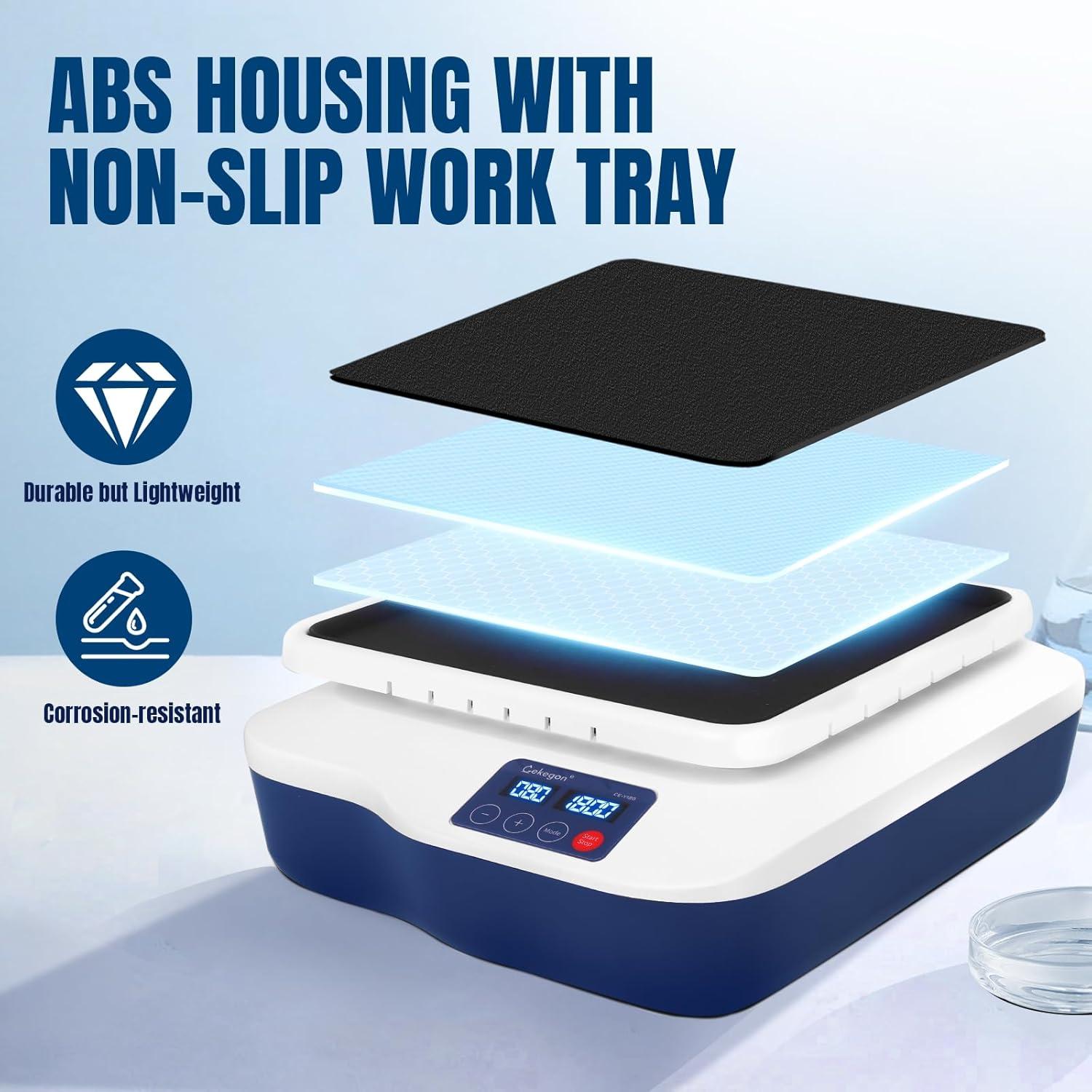 Agitador Orbital Cekegon CE-Y180 20mm 40-200RPM Digital