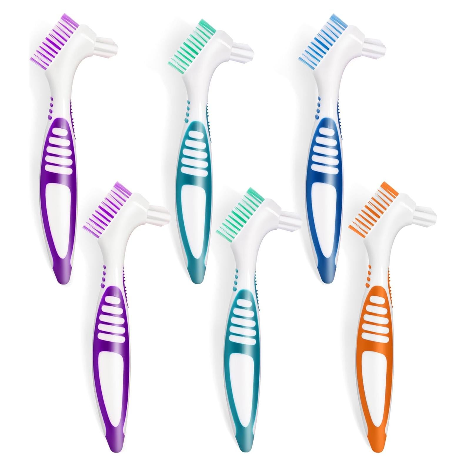 Juego de 6 Cepillos para Dentaduras TaShow DENTURE BRUSH-1