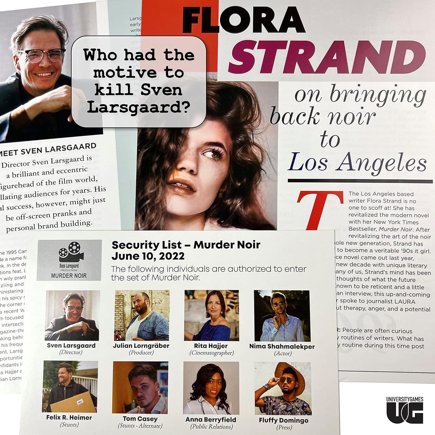 Juego de Misterio de Asesinato University Games 1+ Jugadores