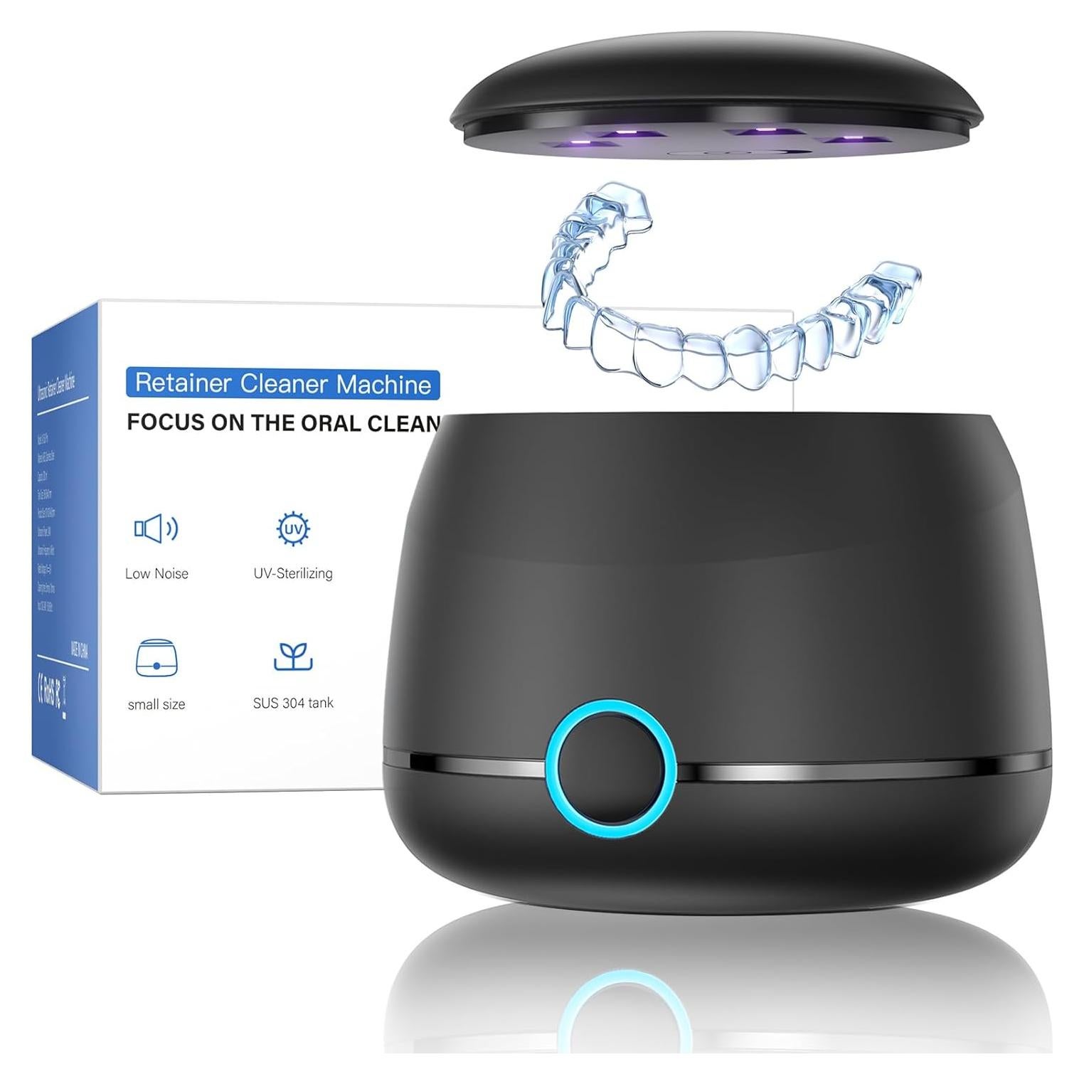 Limpiador Ultrasónico de Retenedores Midomi 200ml Negro