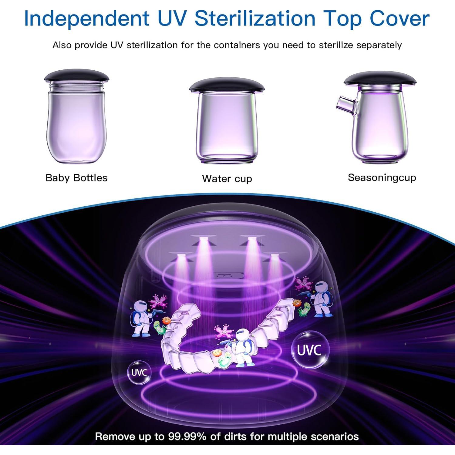 Limpiador Ultrasónico de Retenedores Midomi 200ml Negro