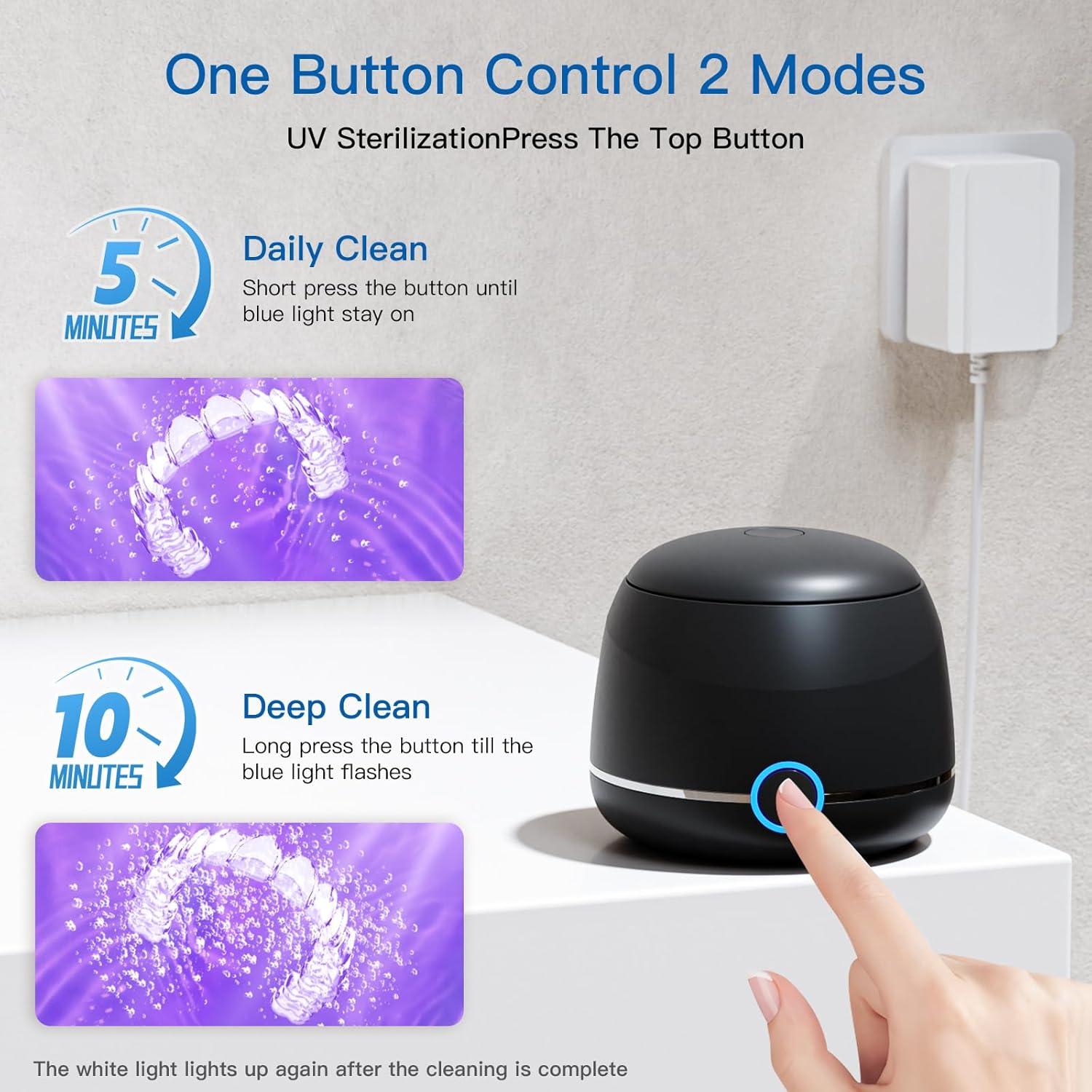 Limpiador Ultrasónico de Retenedores Midomi 200ml Negro