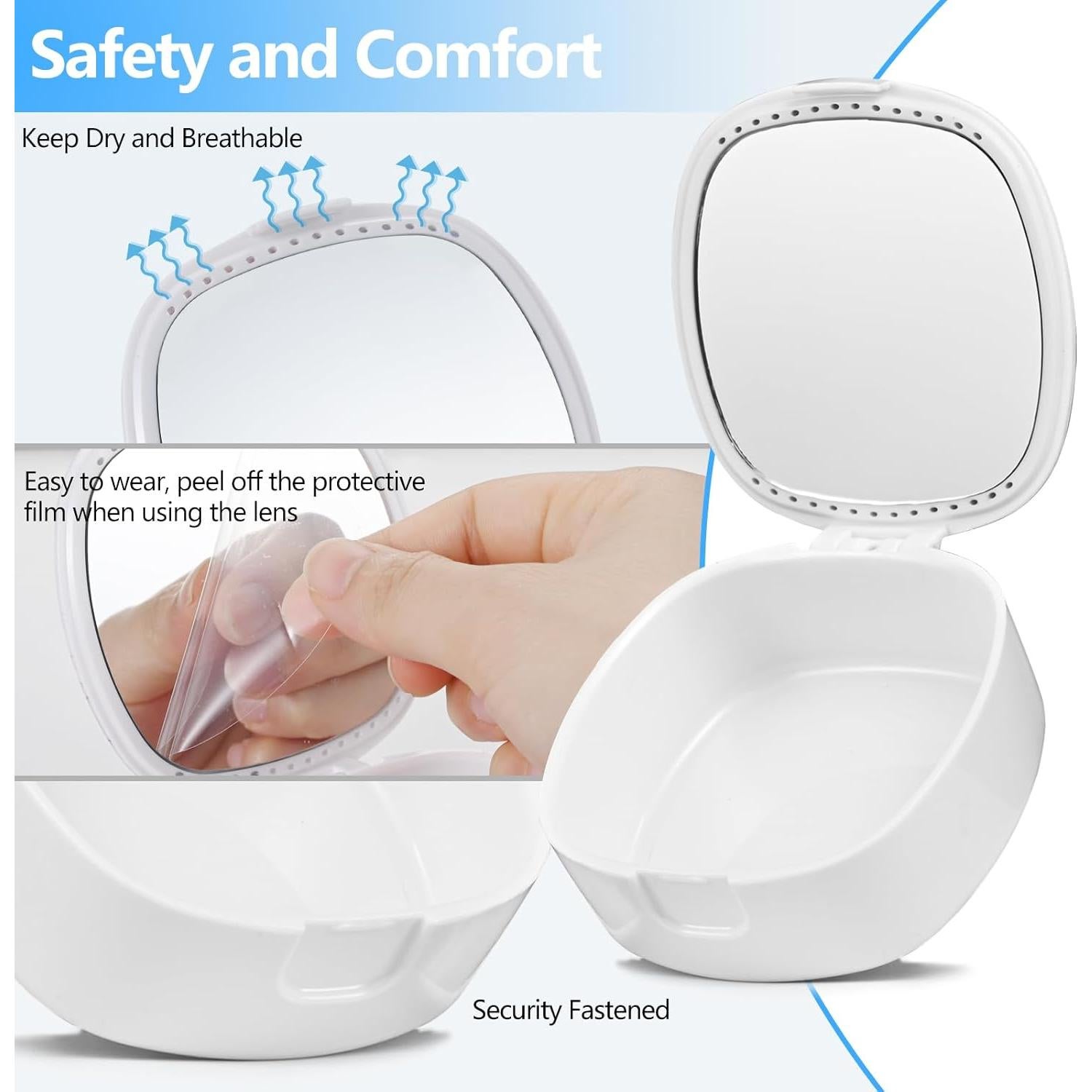 Estuche para Retenedores TIHYWR Mandala Colorido con Espejo