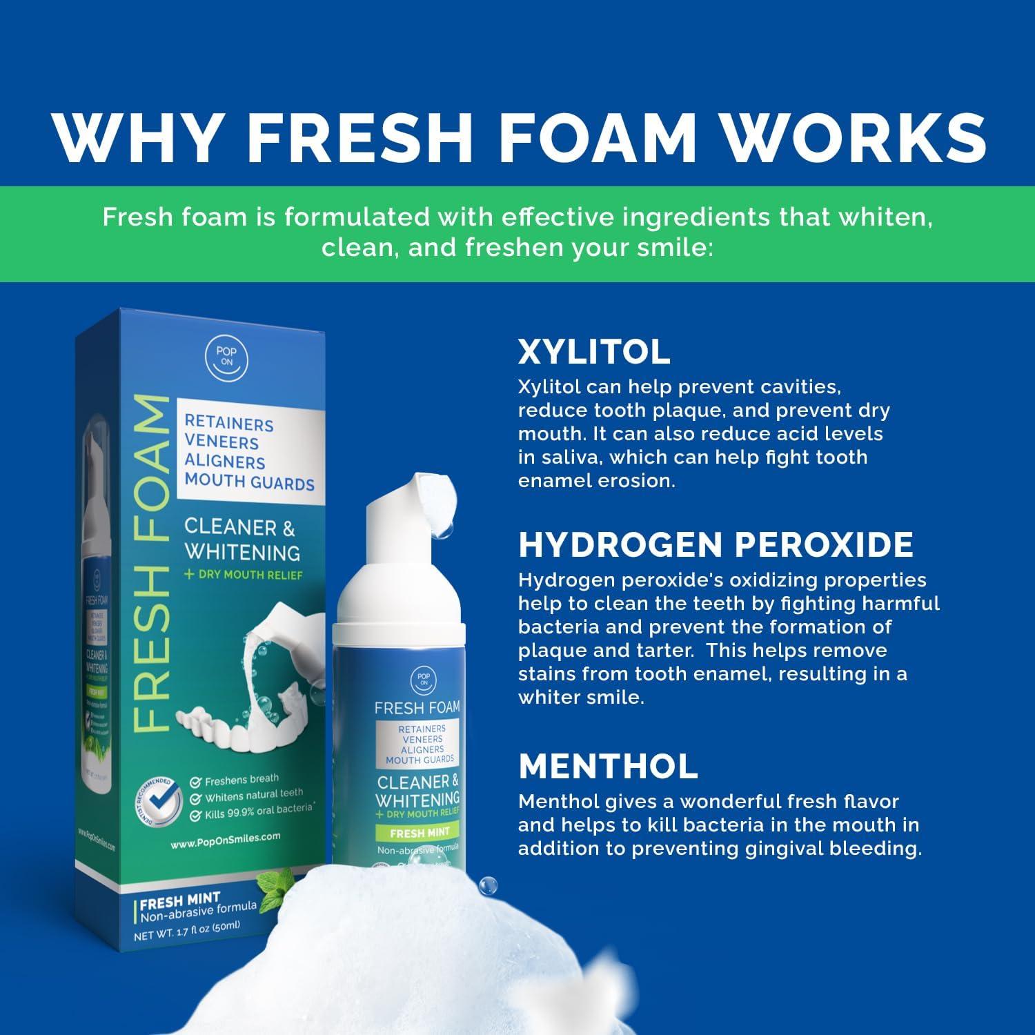 Espuma Limpiadora Pop On Fresh Foam 50.3 ml Menta