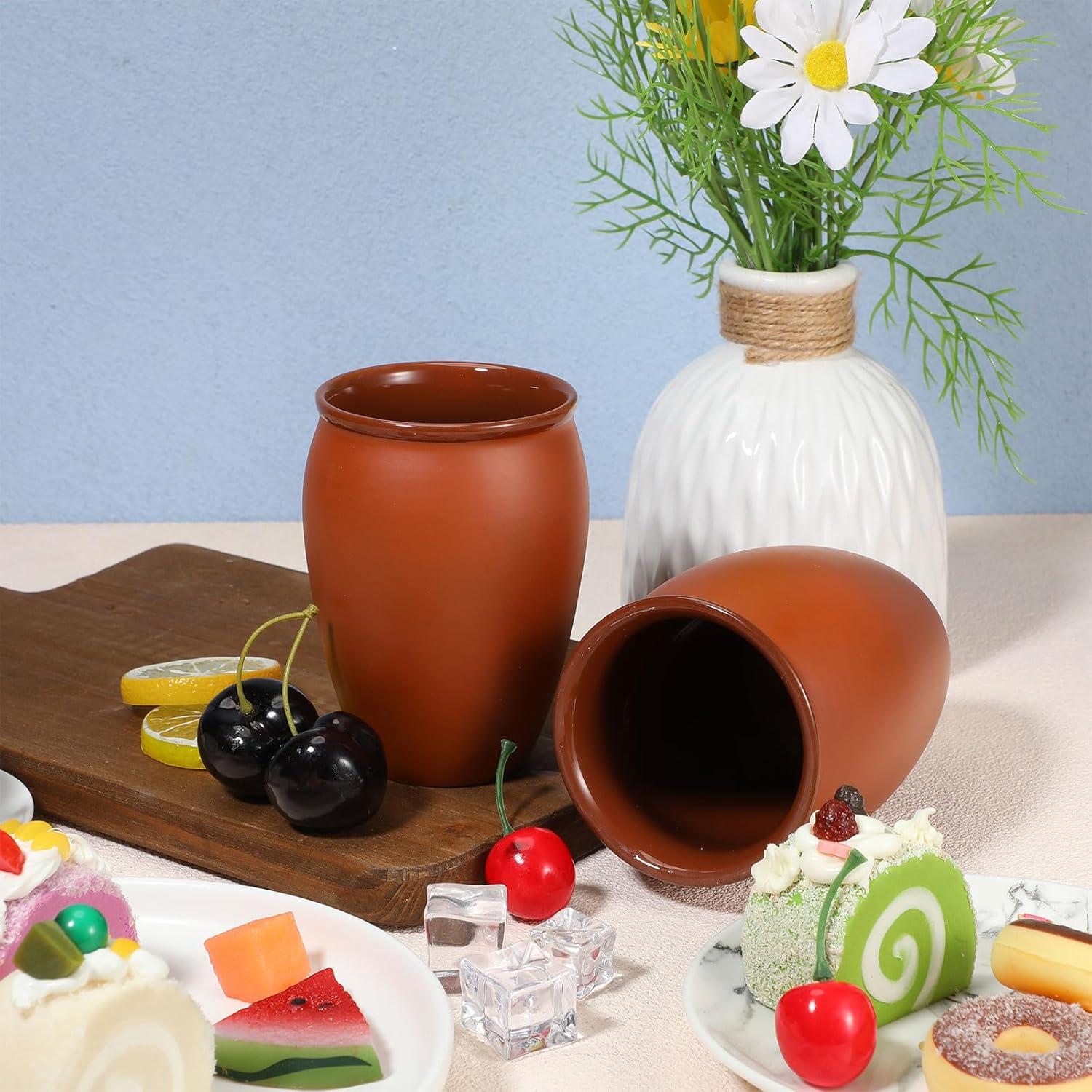 Cantaritos de Barro Gejoy 6 Piezas 454 ml para Cócteles