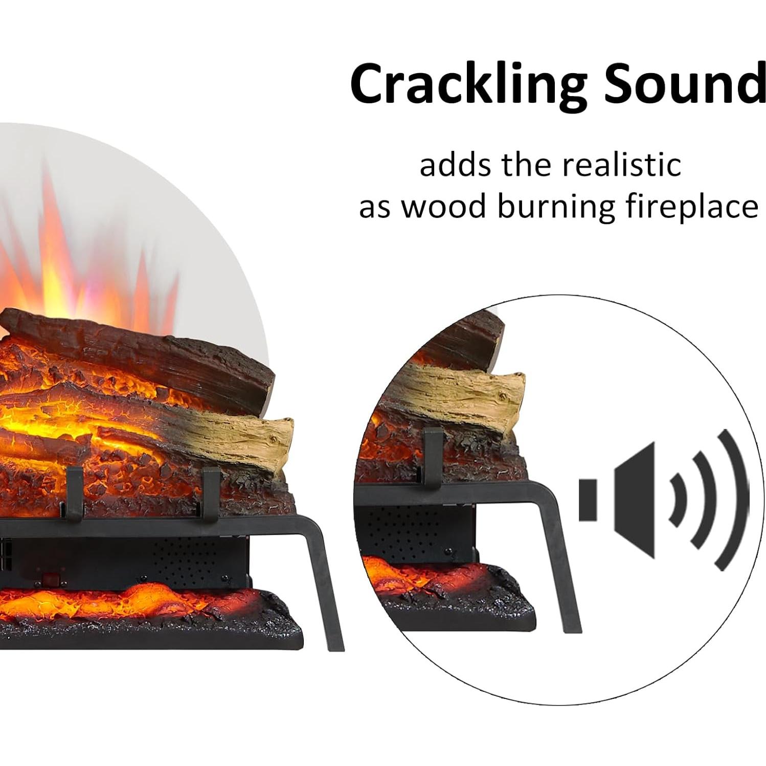 Estufa Eléctrica Legend Flame EF484 750W/1500W con Control Remoto