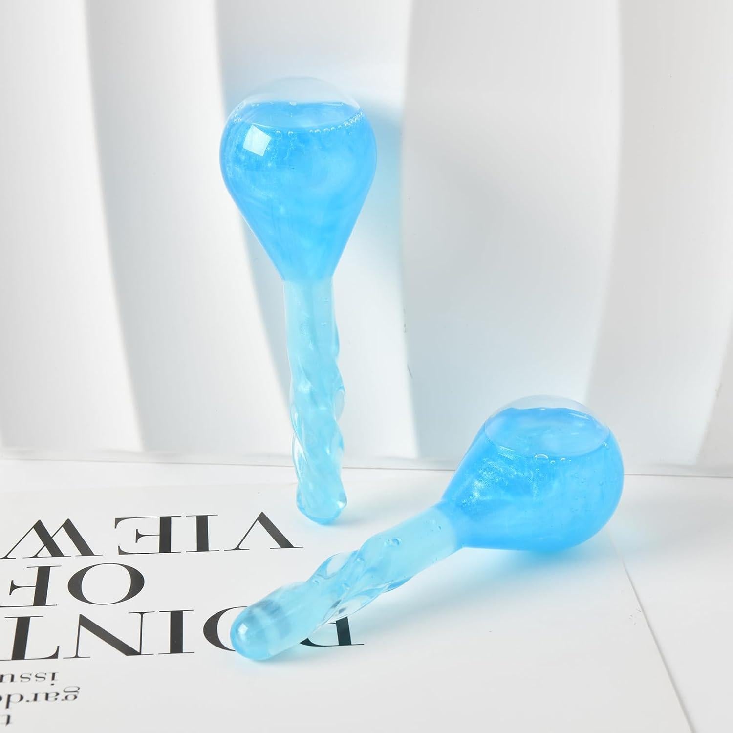 Bolas de Hielo Faciales Lazzybeauty, Masajeador Criogénico 14cm