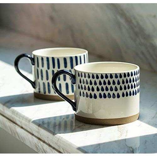 Taza Decorativa Grande Koja 15 oz Cerámica Pintada a Mano