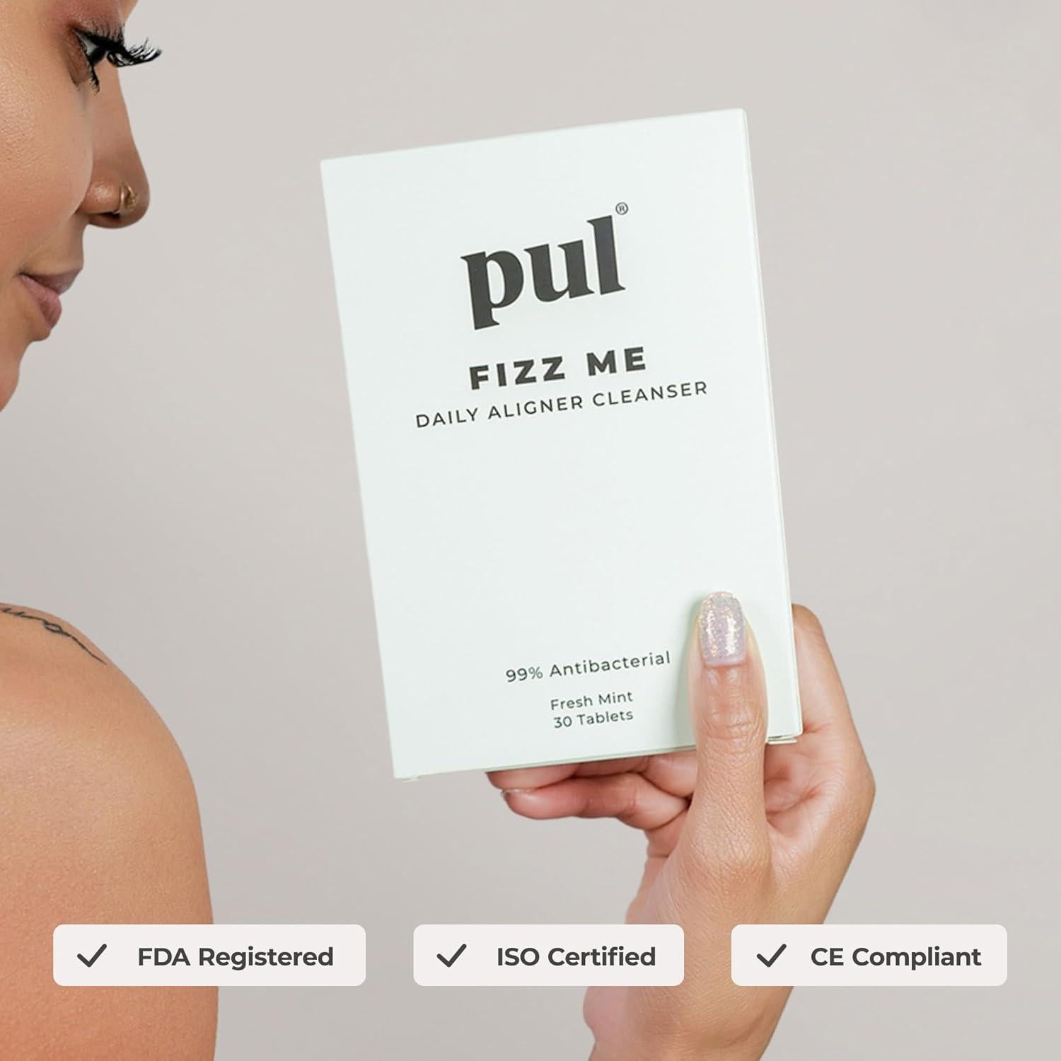 Tabletas Limpiadoras PUL 96 Unidades - Para Alineadores y Retenedores