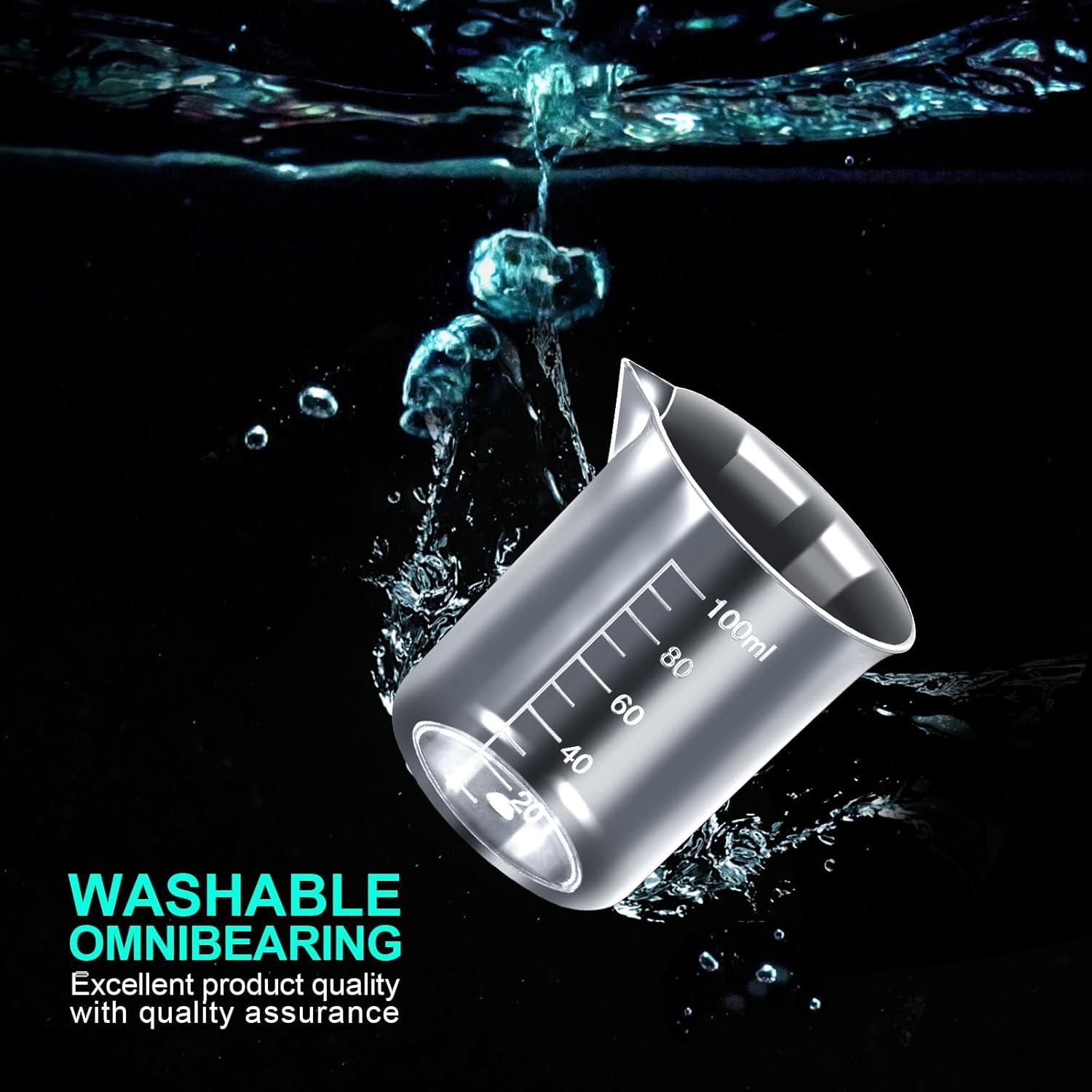 Juego de Cilindros y Vasos Graduados Teenitor 10 Piezas